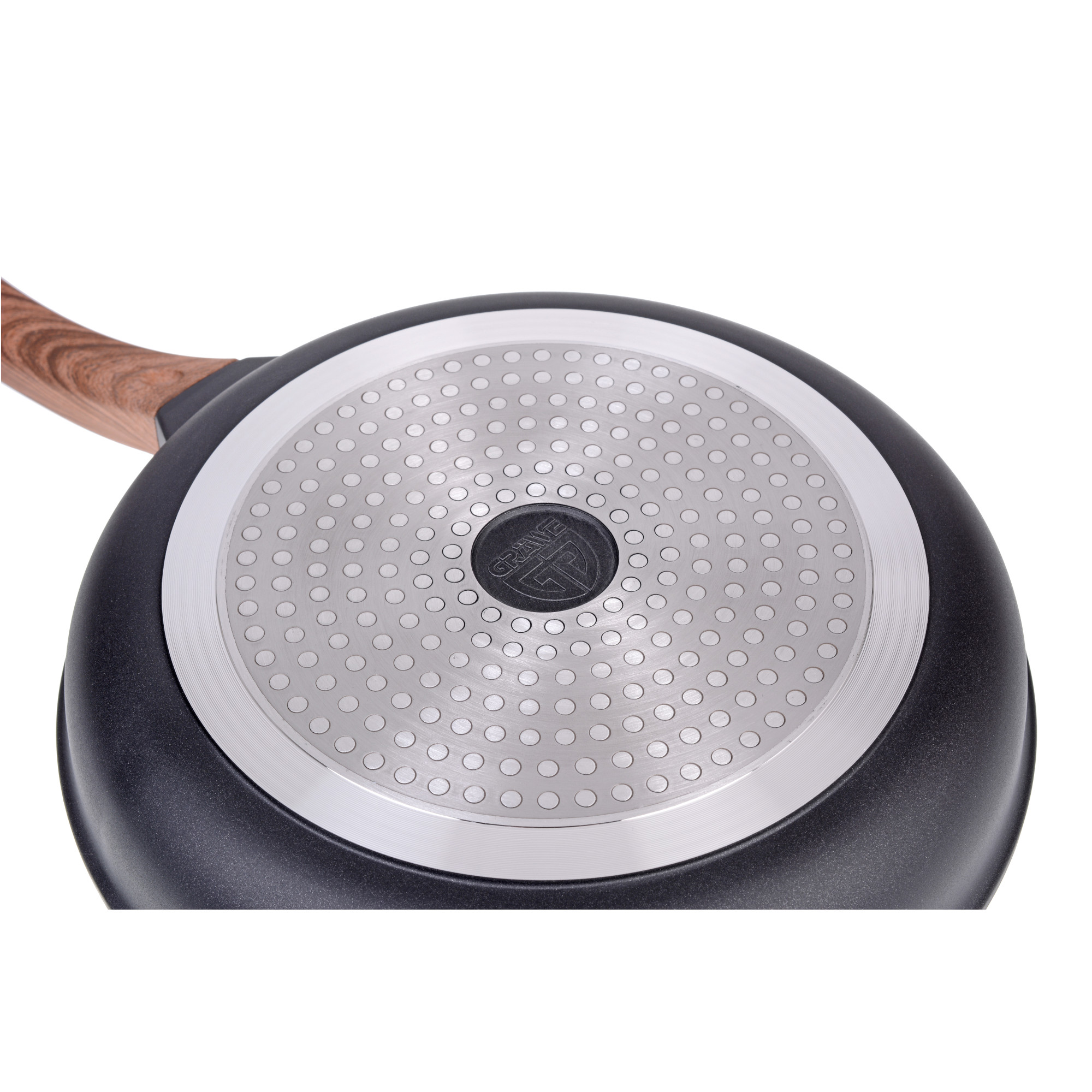 Serie Alu-Line, 2-teiliges Set, Pfanne 28 cm + Kochtopf 24 cm, Aluguss