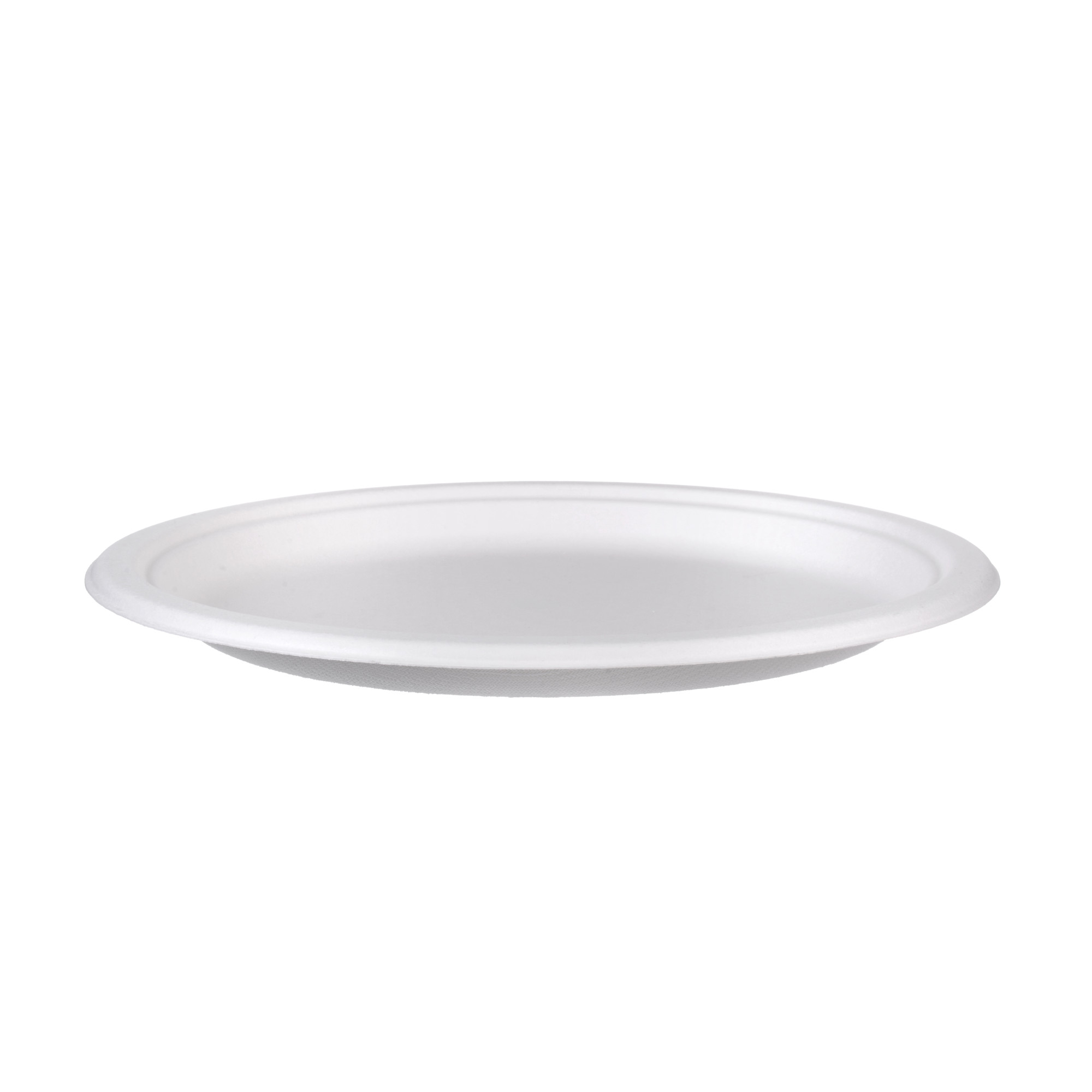 Teller 25 Stück aus Zuckerrohr 25 cm