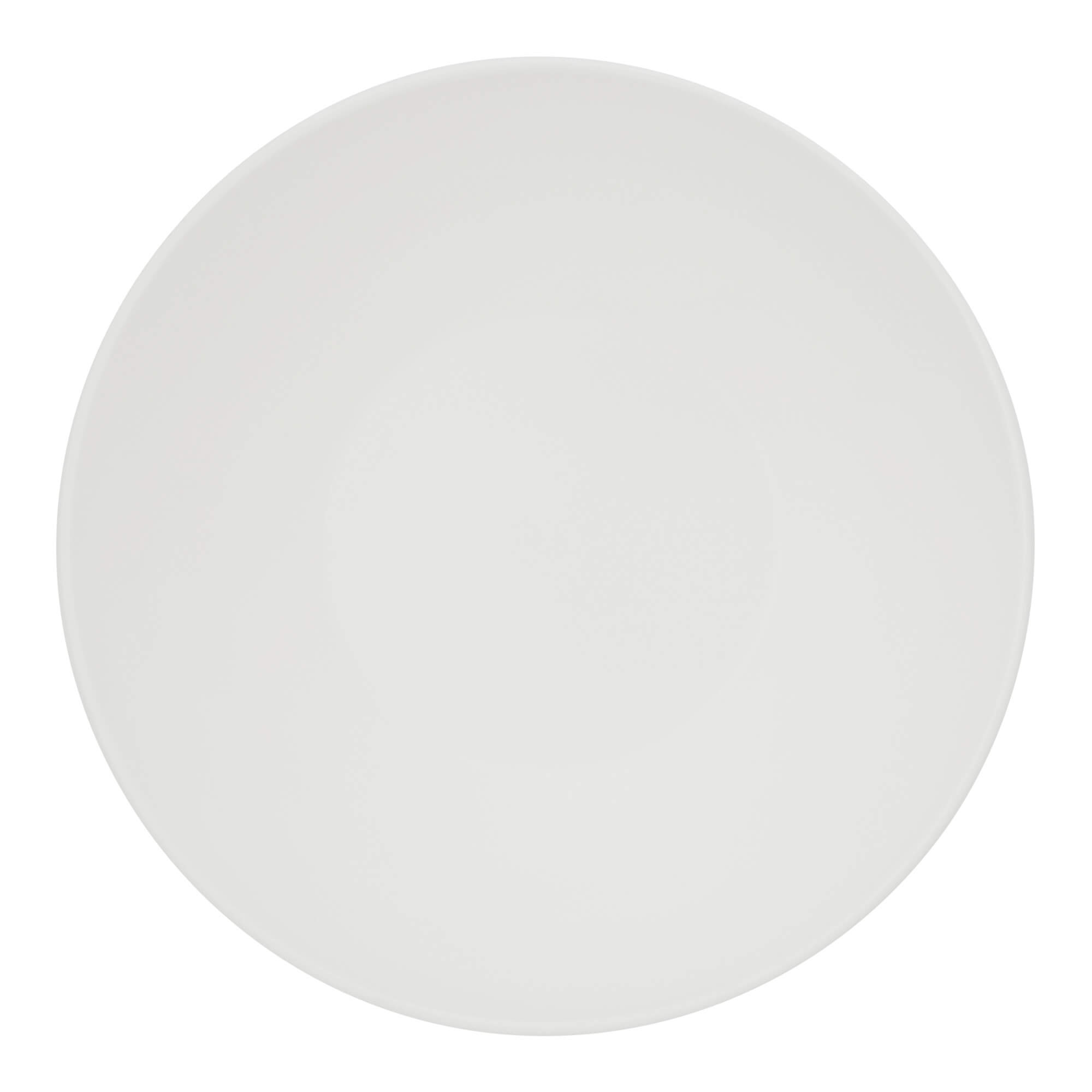 Schalen aus Kunststoff, Serie Linea Ø 16 cm, 10 Stück, Weiß