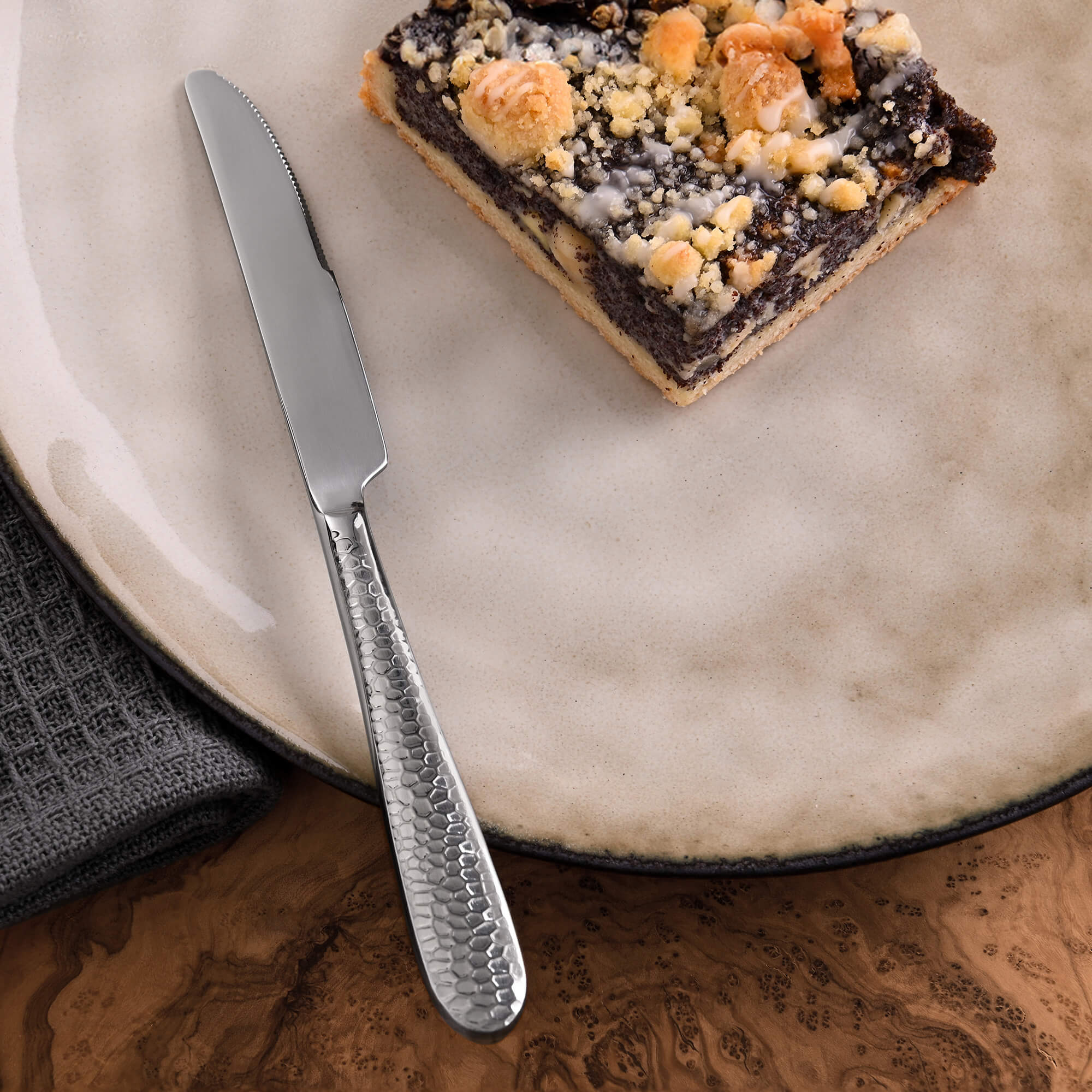 Dessertmesser Gent, 6-teilig, Edelstahl
