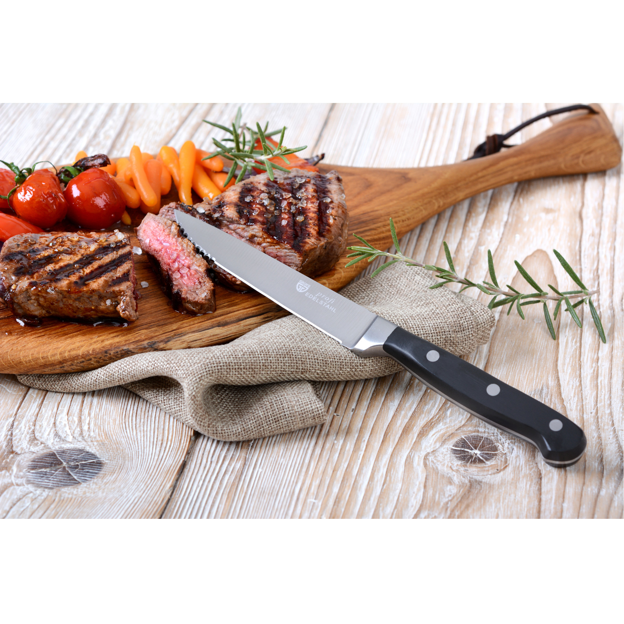 Steak- / Pizzamesser, Serie "PROFI"