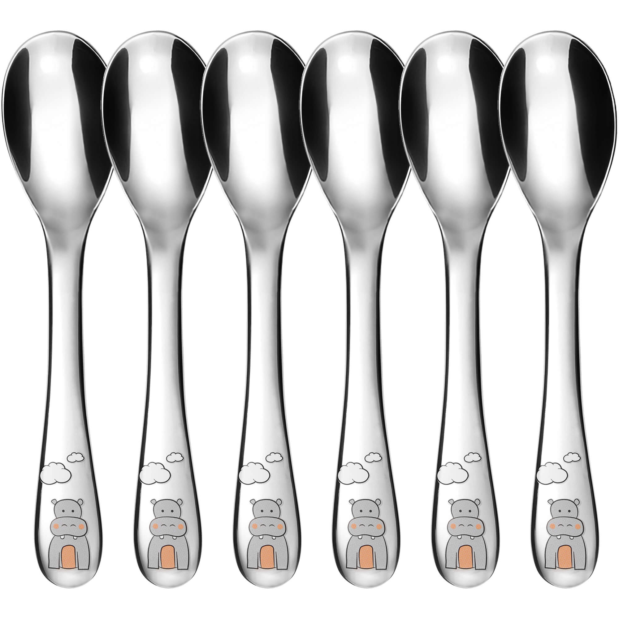 Kinderlöffel 6-teilig - Tierisches Vergnügen für die Kleinen