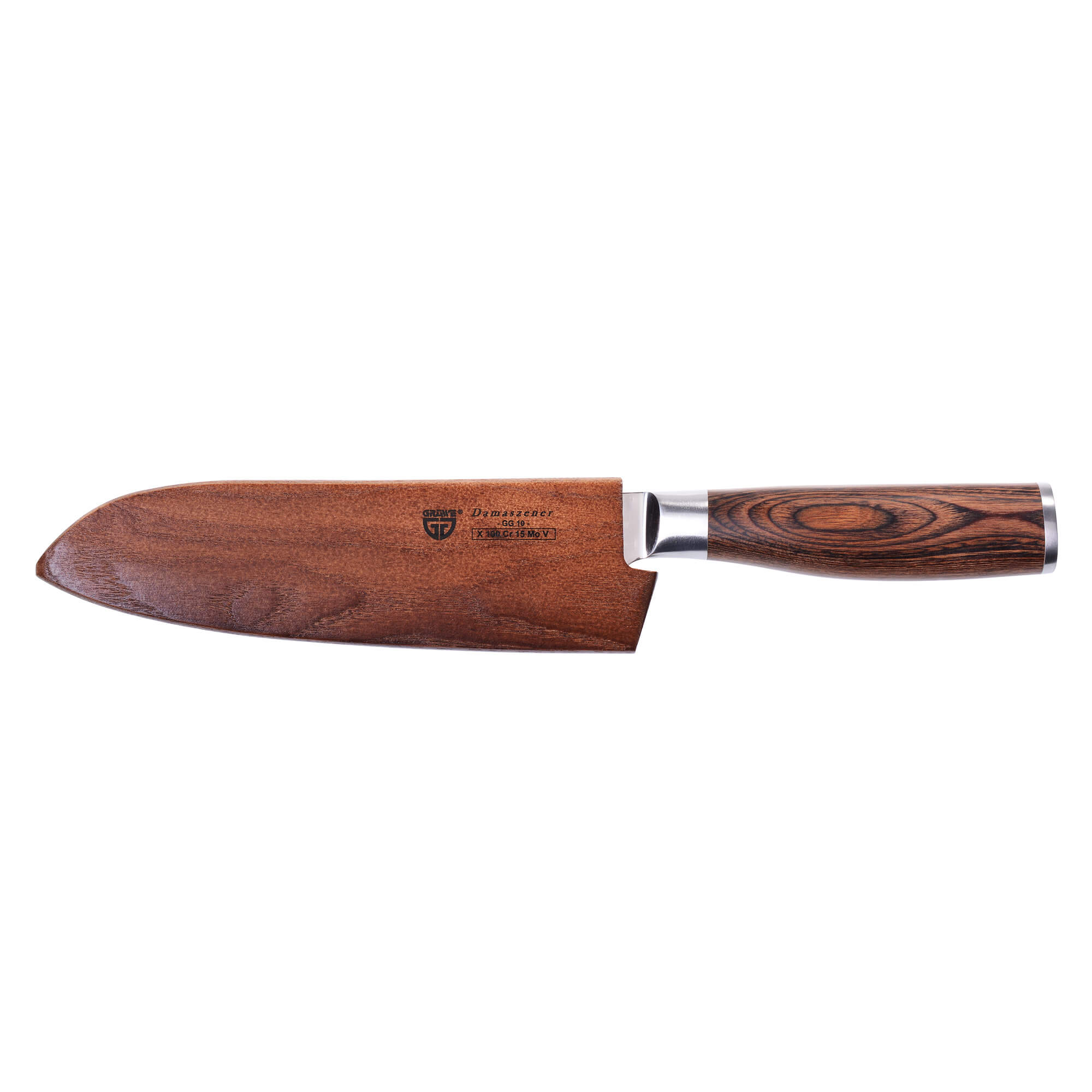GRÄWE Damazener Santokumesser 7"
