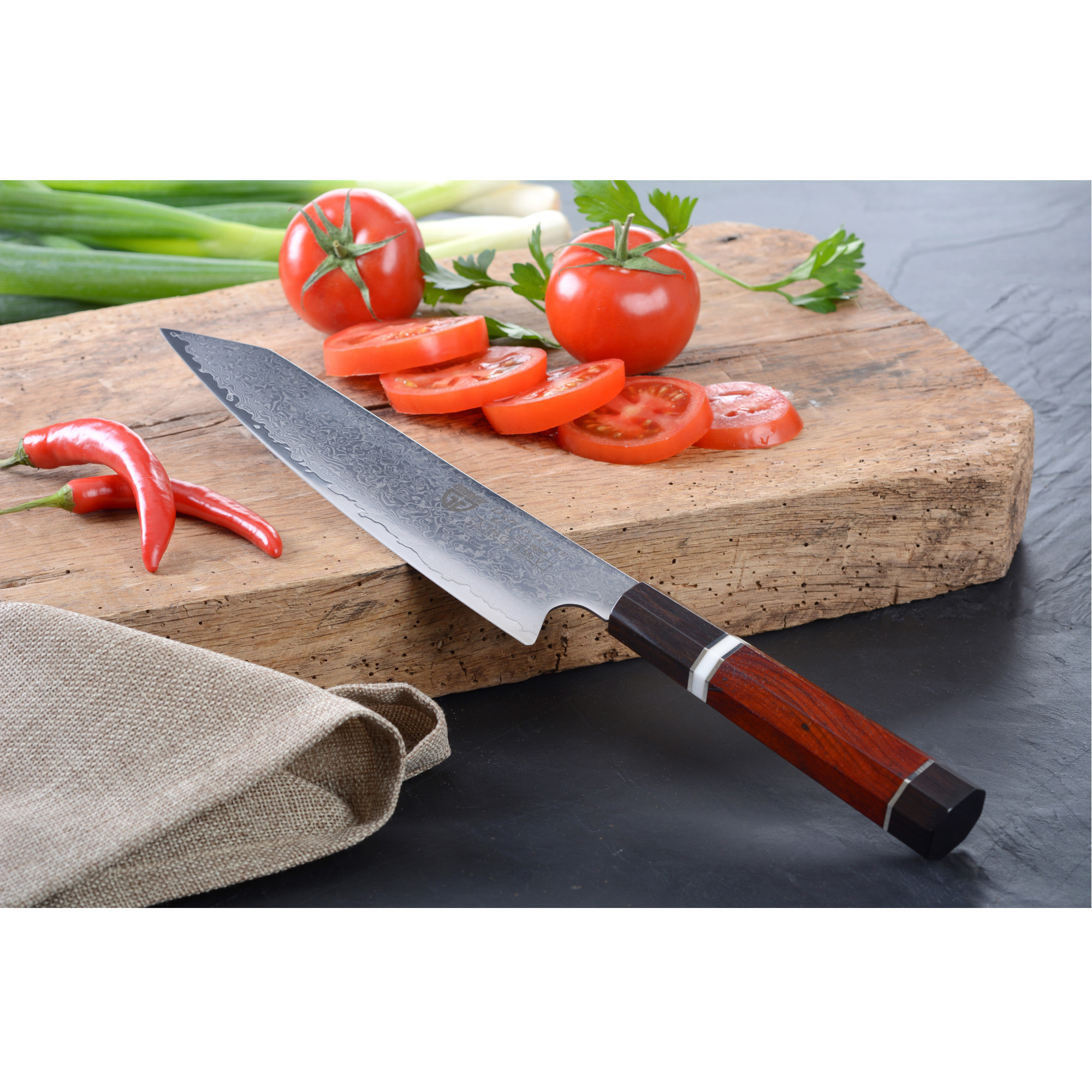 Kochmesser Damast 67 Lagen, 8"