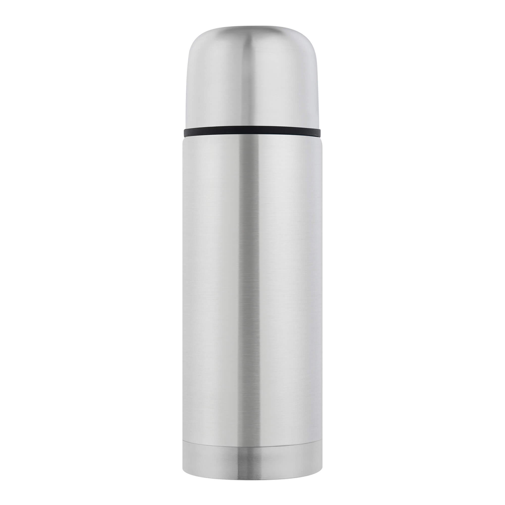Isolierflasche 350 ml Edelstahl silber