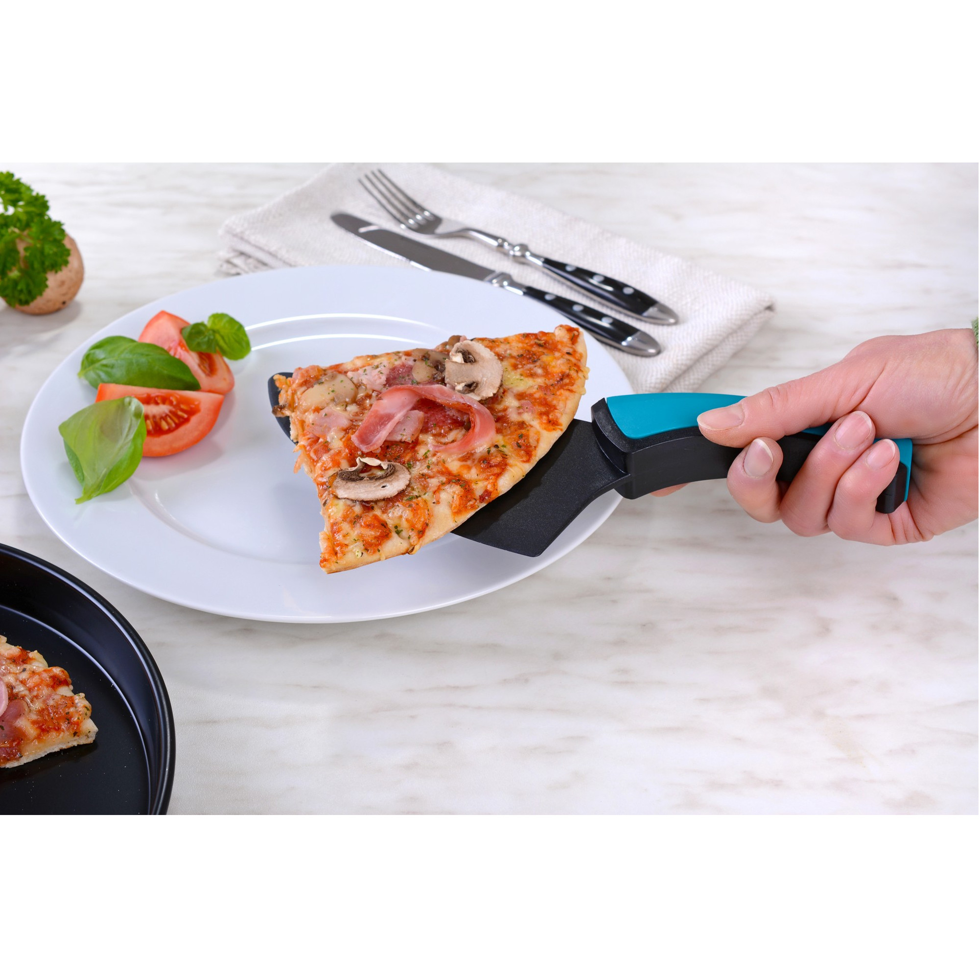 Pizzamesser mit Nylonklinge