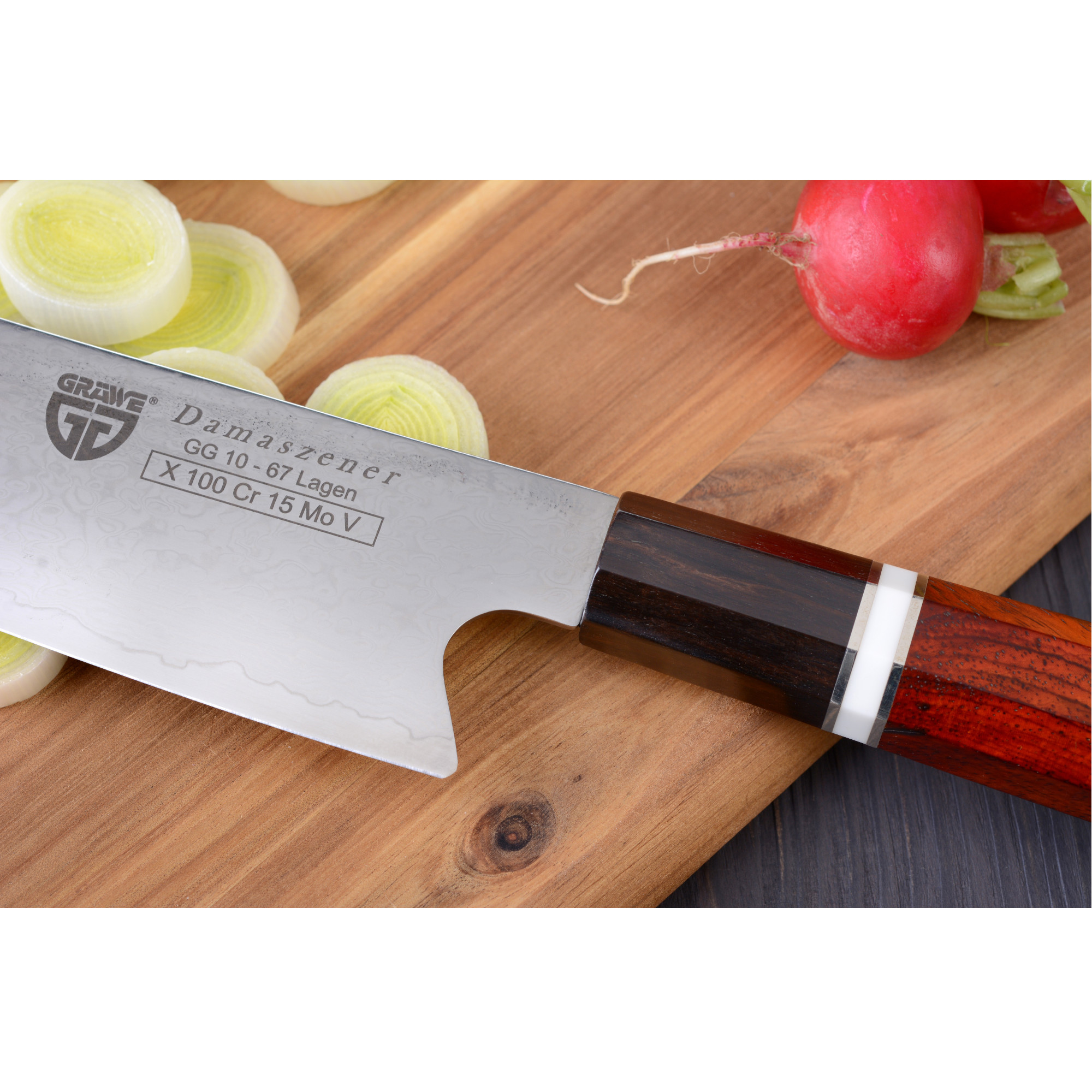 Kochmesser Damast 67 Lagen, 8"