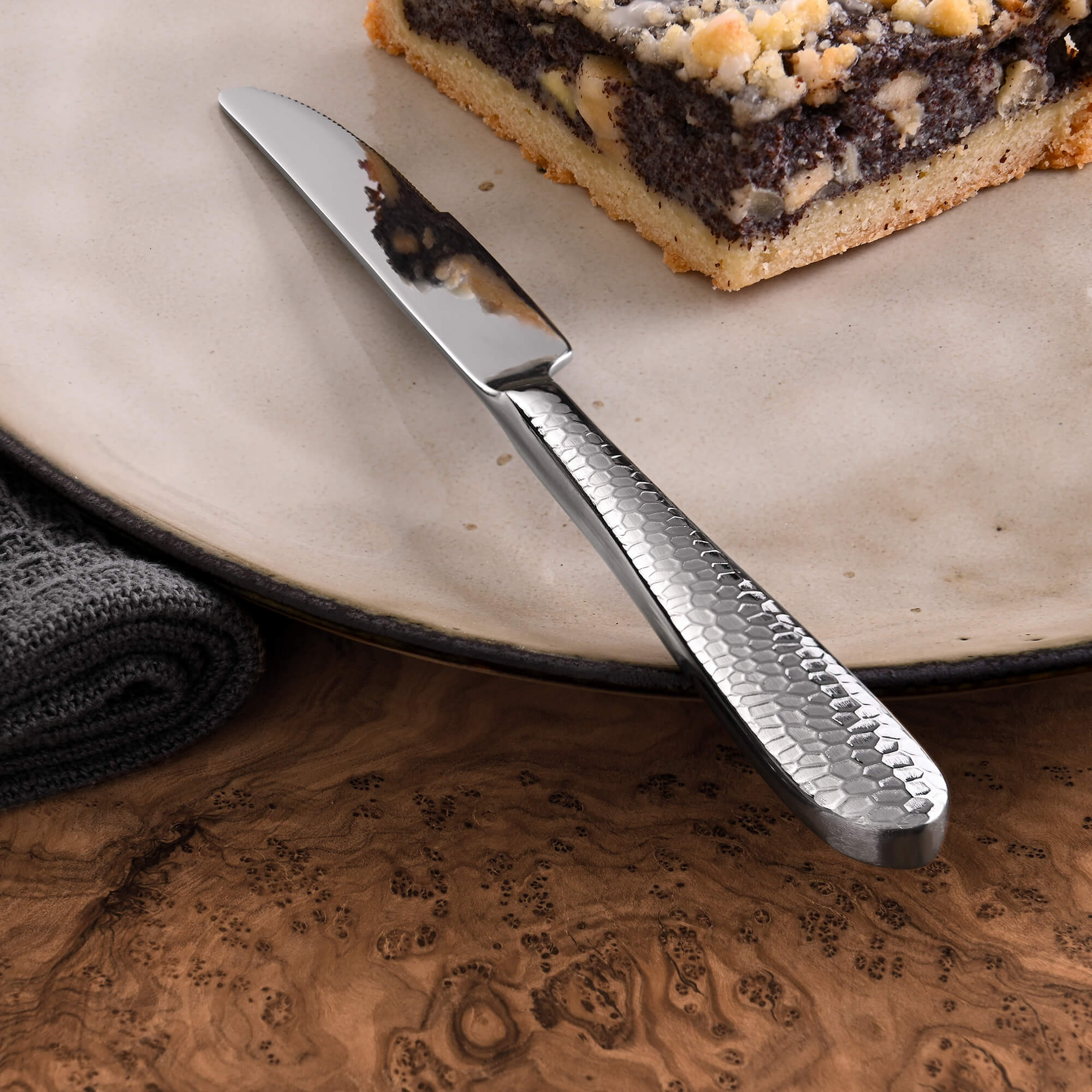 Dessertbesteck Gent, 12-teilig, 6 Personen, Edelstahl