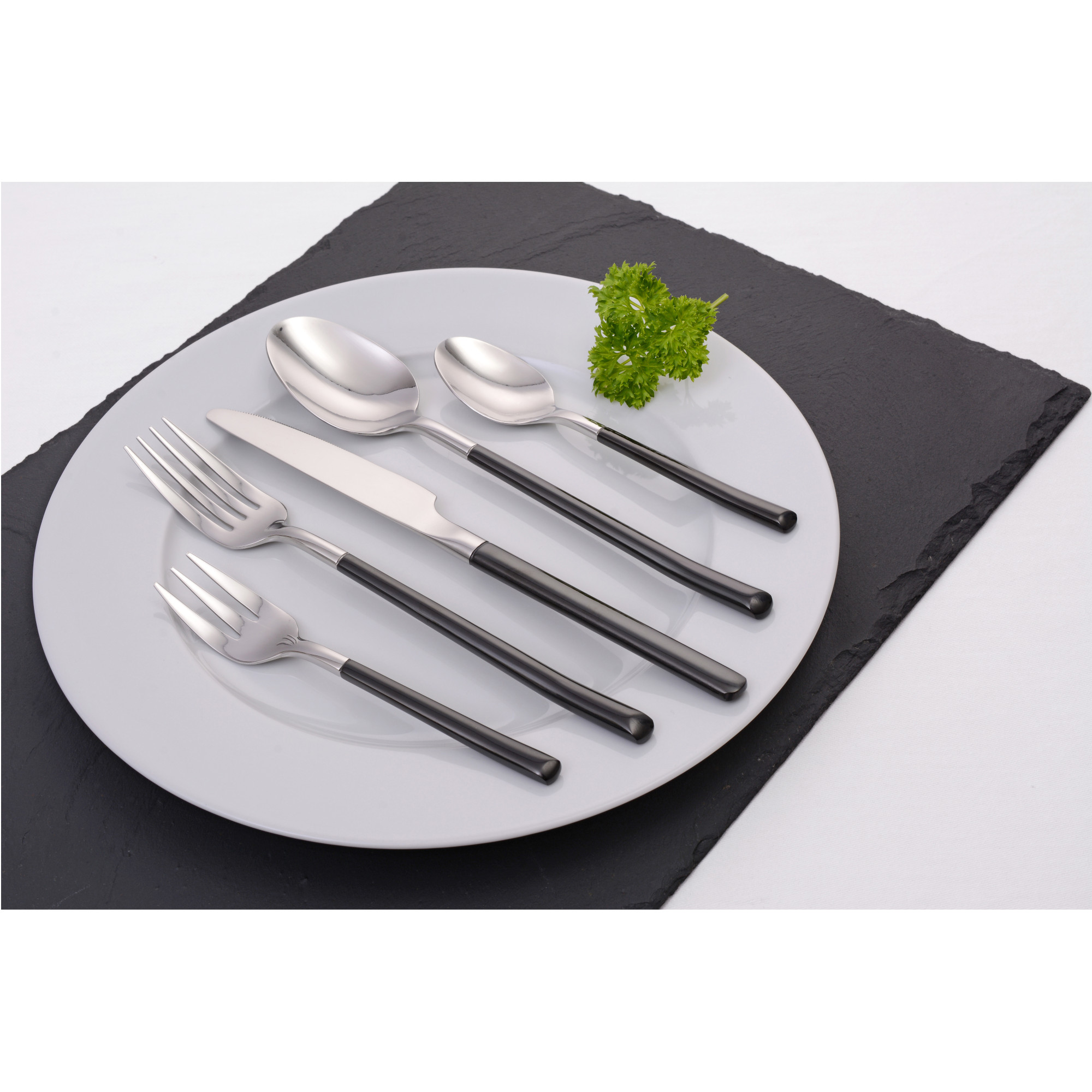 Besteckset 10-teilig, Edelstahl 18/10, Serie STOCKHOLM