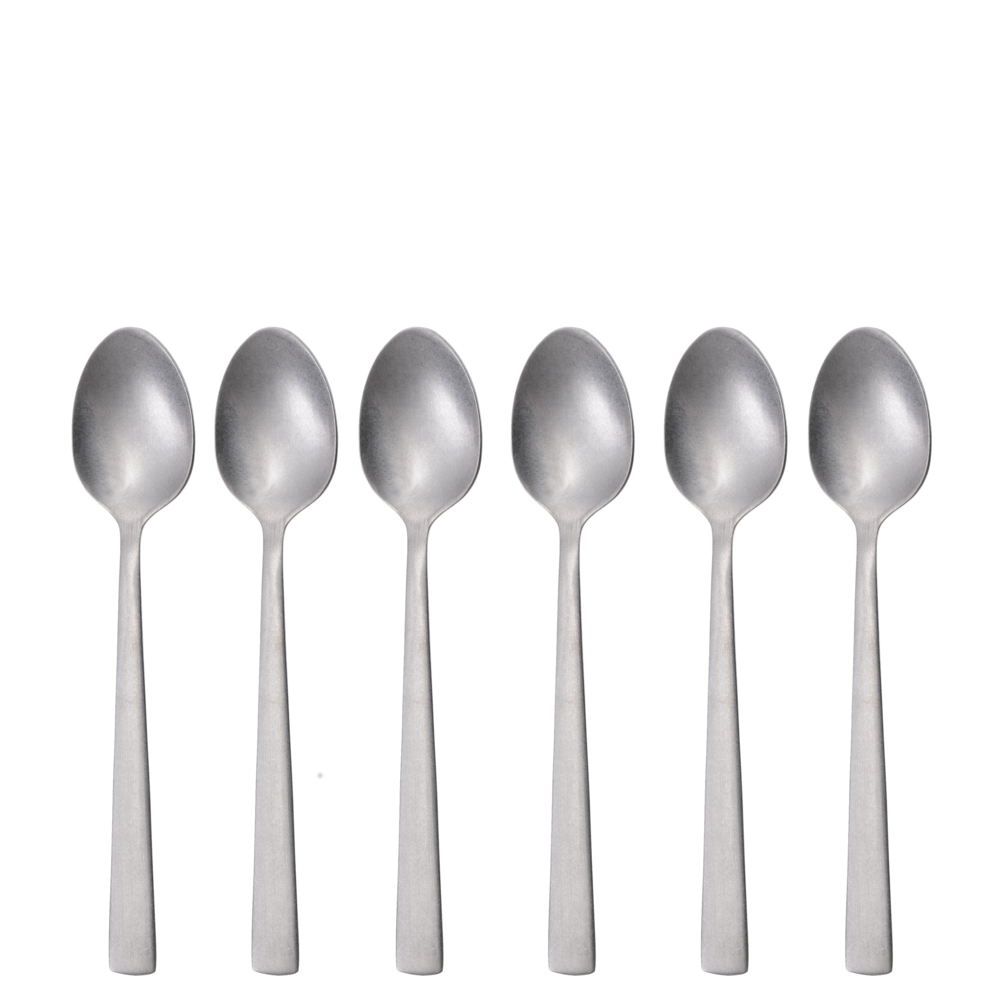 Kaffeelöffel 6 Stück, Edelstahl 18/10, Serie VINTAGE