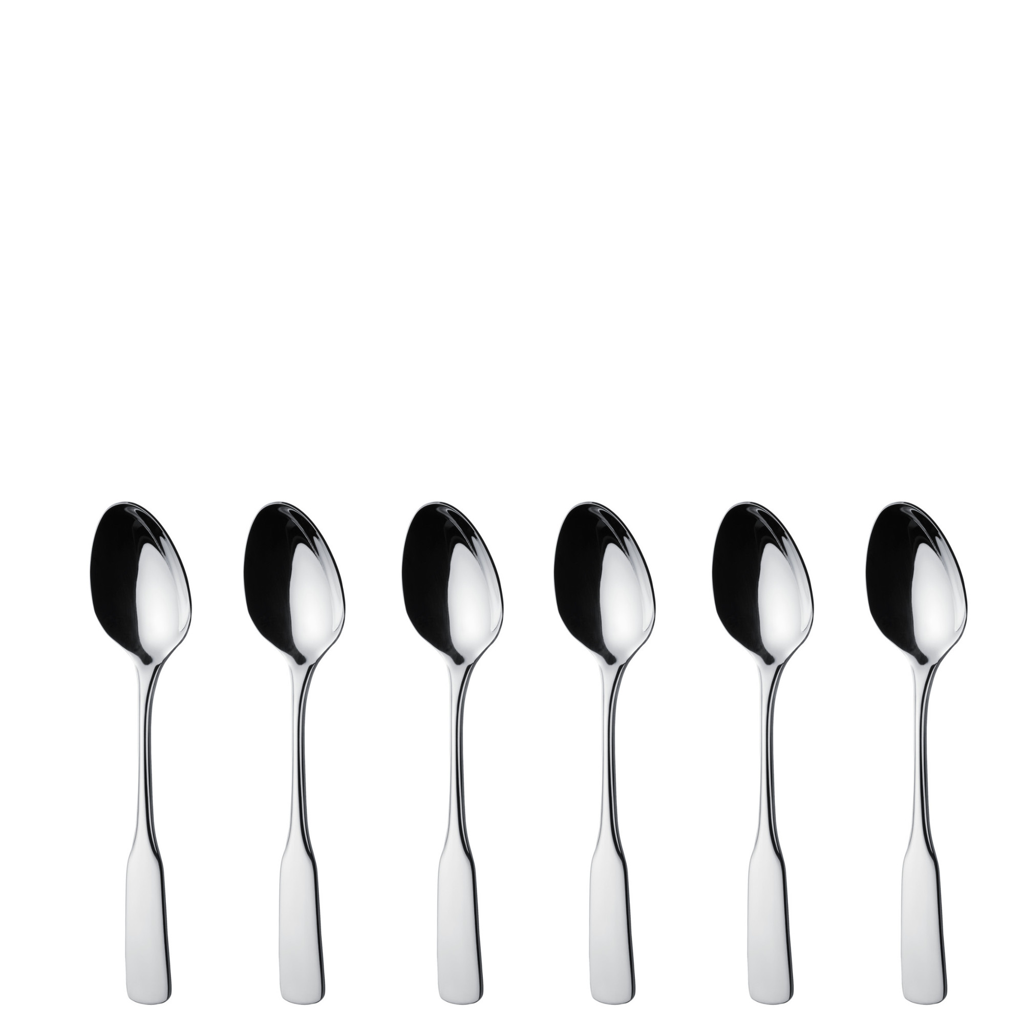 Espressolöffel 6 Stück, Edelstahl 18/10, Serie Spaten