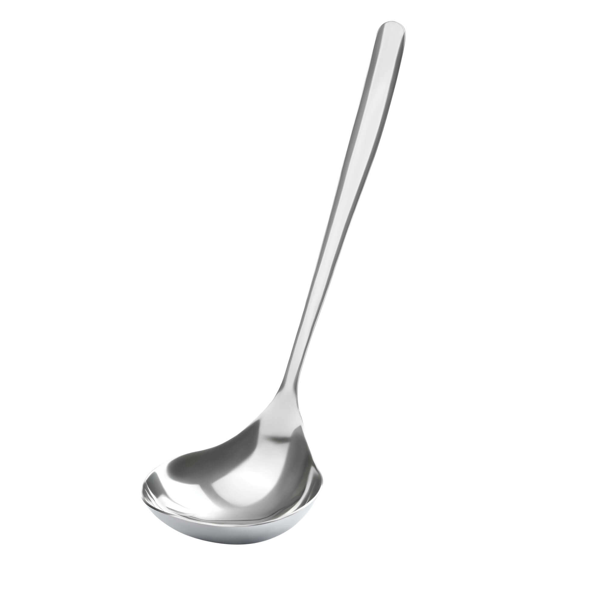 Schöpflöffel, Edelstahl, silber