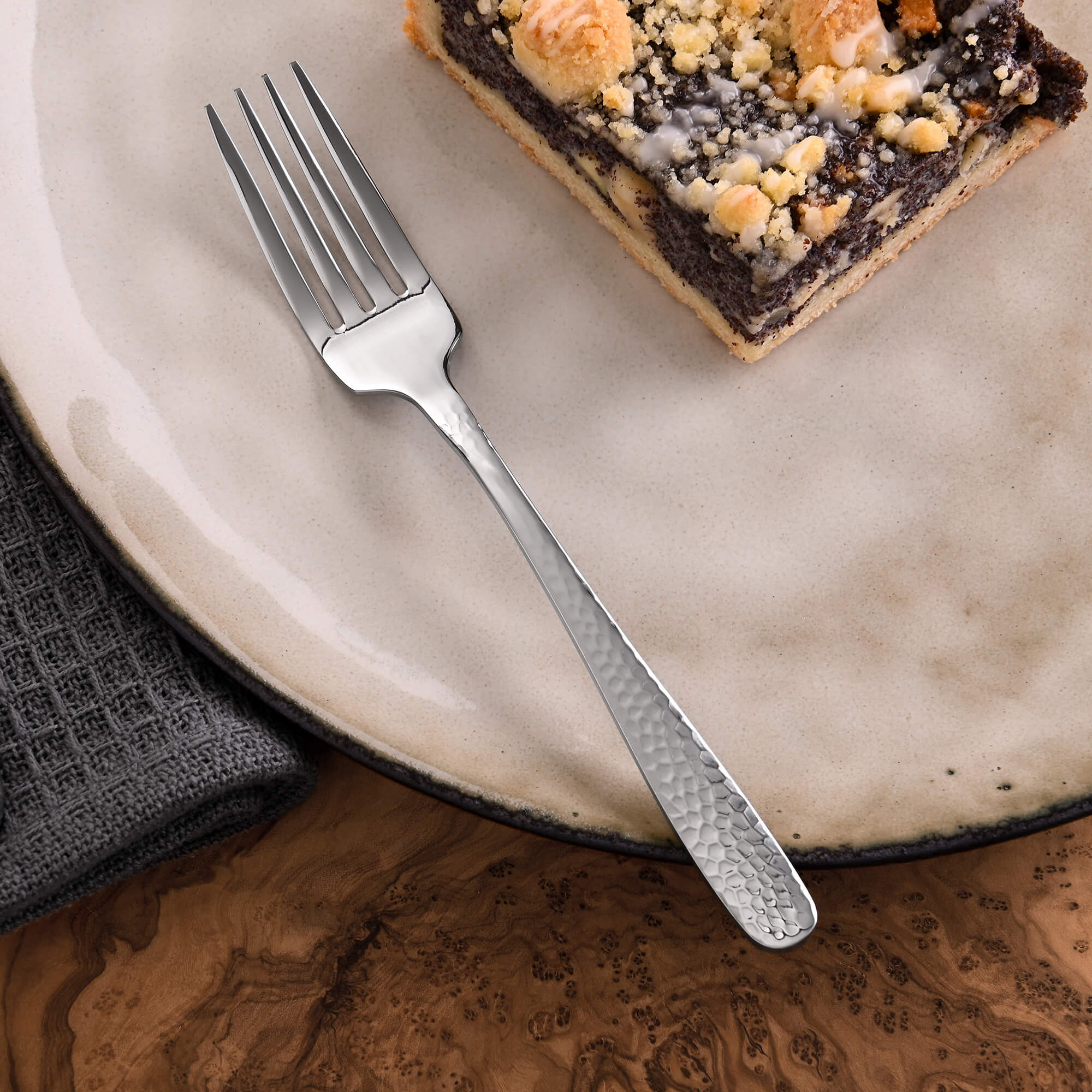 Dessertgabeln Gent, 6-teilig, Edelstahl