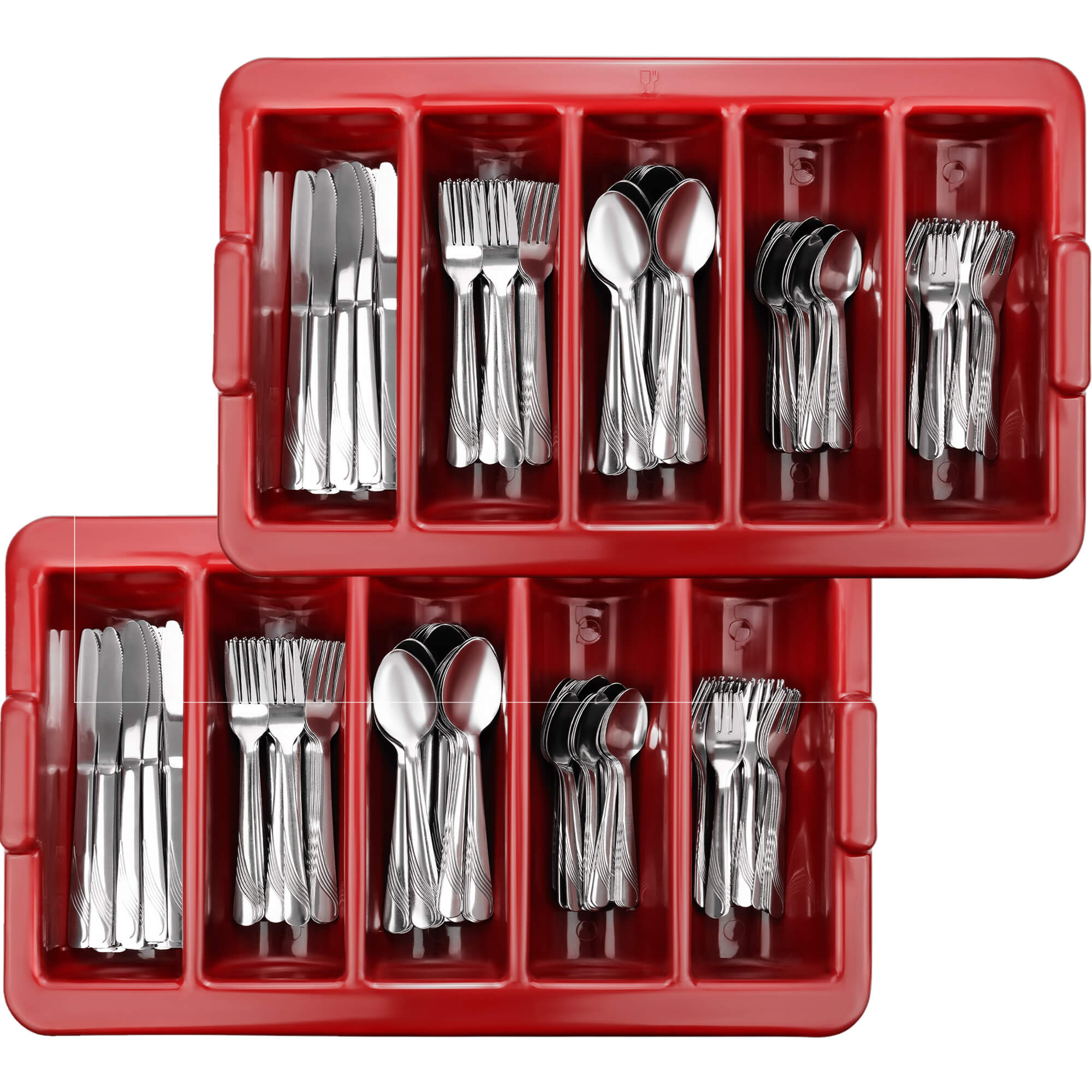 Besteckkasten 310-teilig aus Edelstahl, Besteckserie RÜGEN