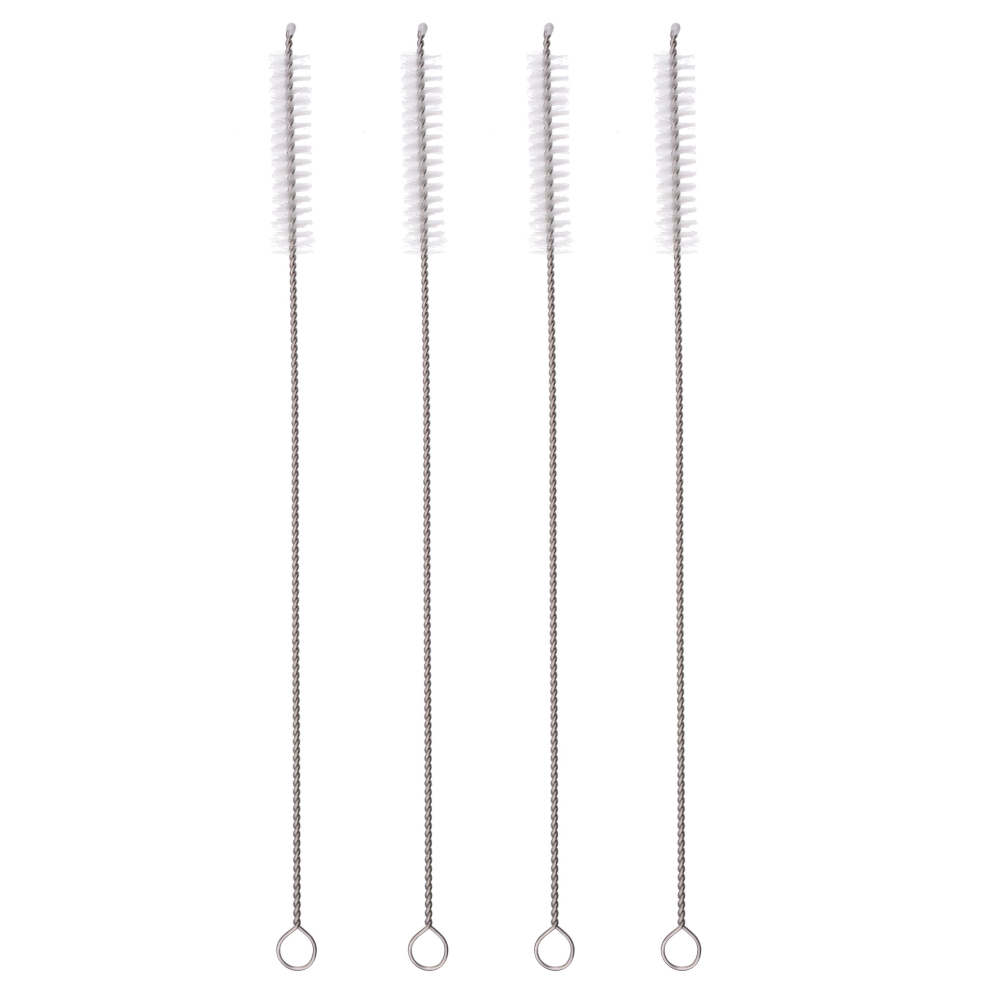 Trinkhalm-Bürsten 4er Set, 23 cm lang