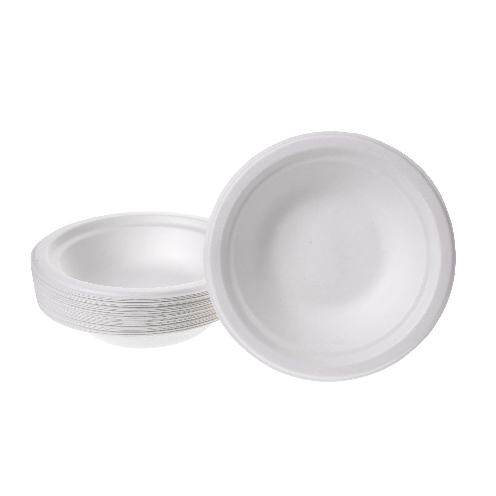 Suppenschale 25 Stück aus Zuckerrohr 350 ml