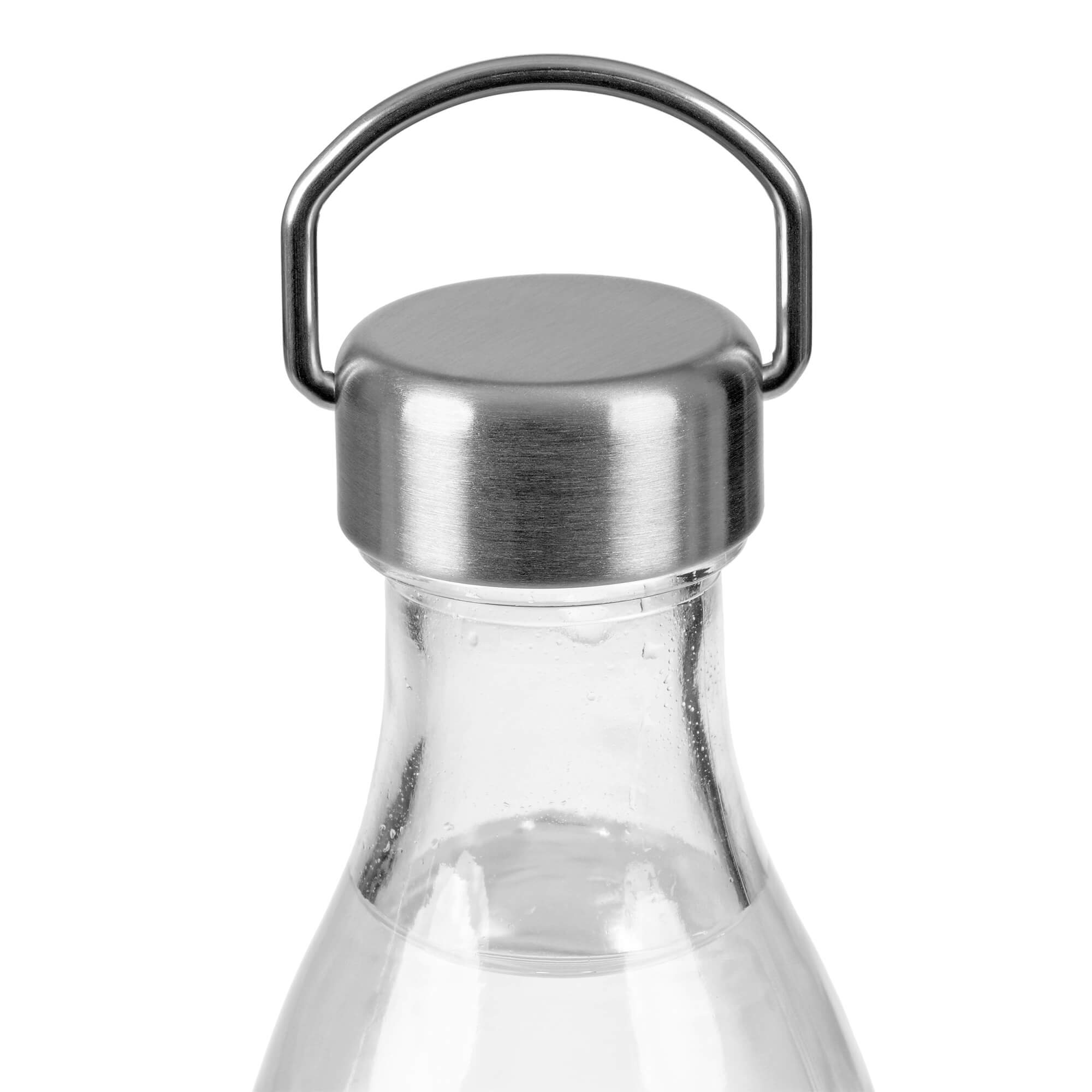 Schraubdeckel aus Edelstahl, für Sodastream-Glasflaschen Neutral