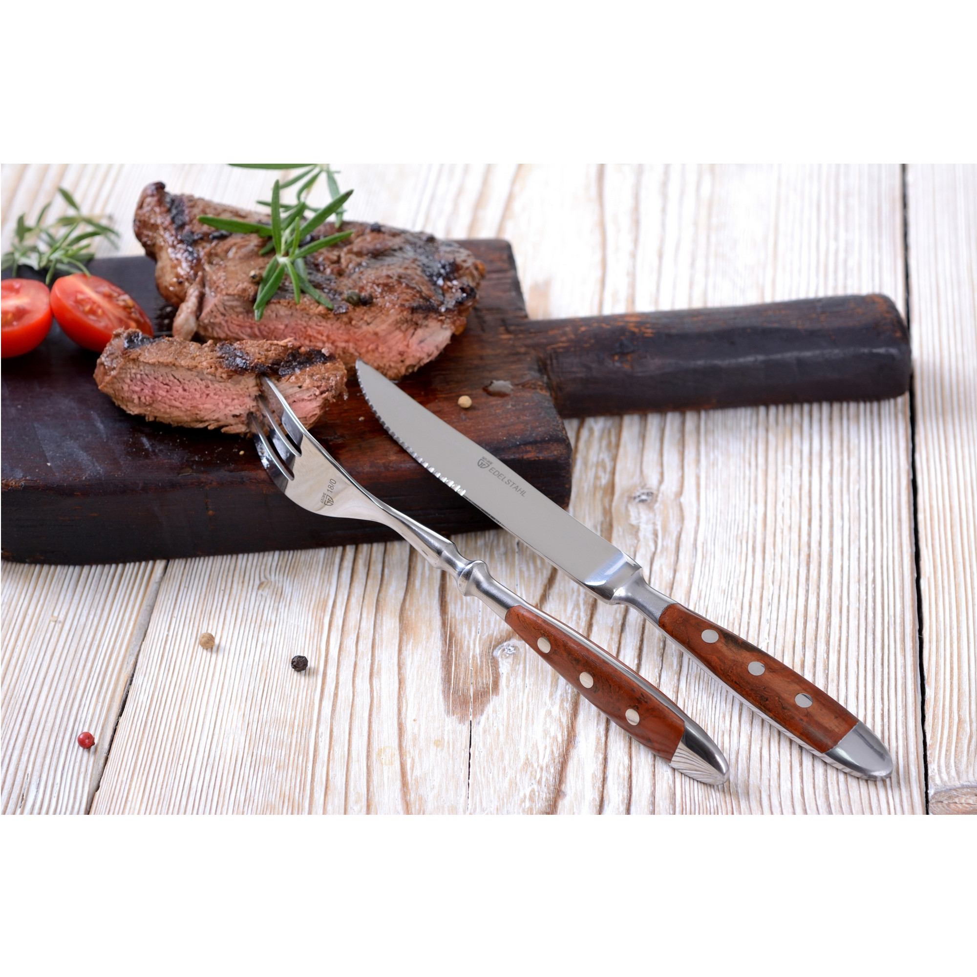 Steakmesser 6 Stück Serie Nürnberg BRAUN