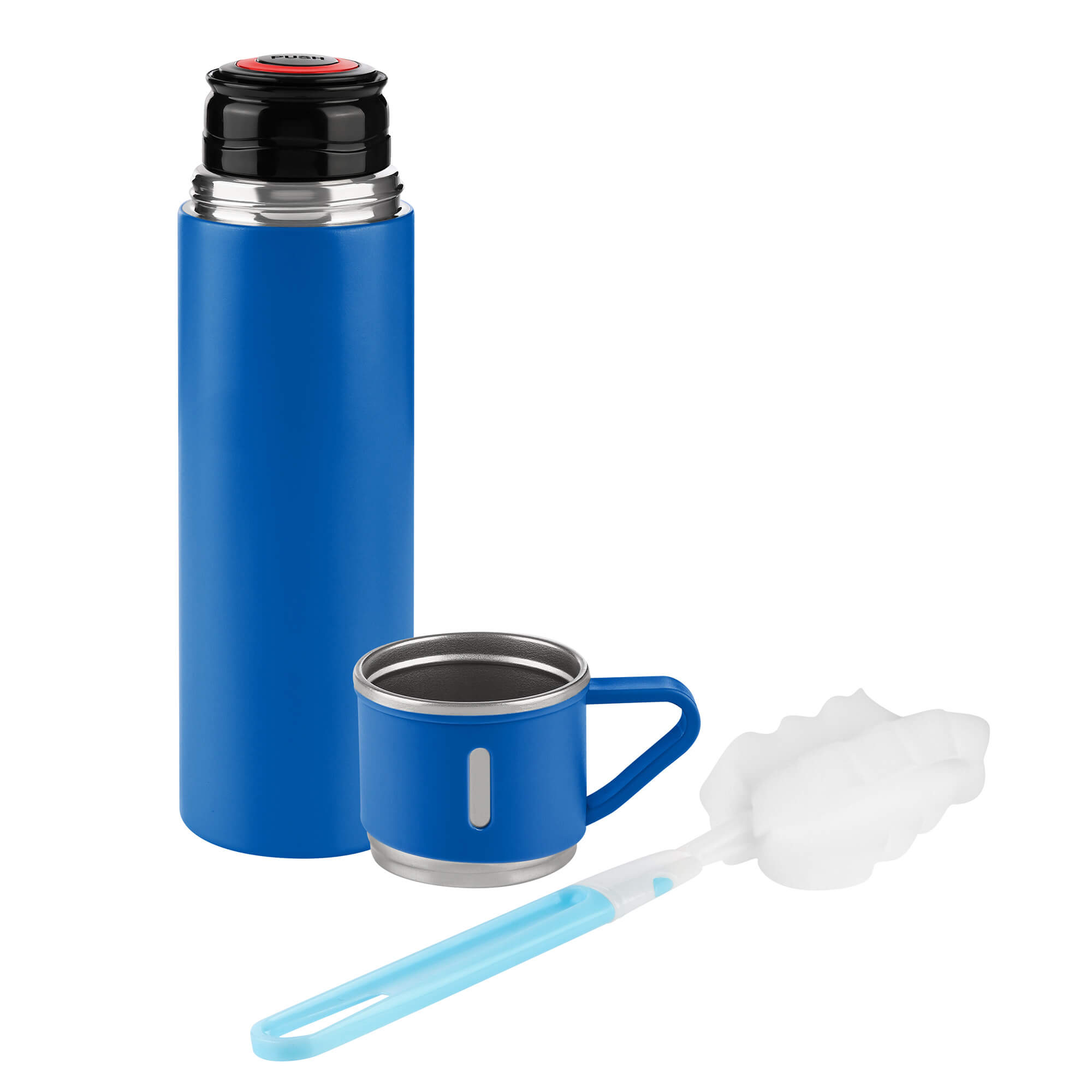Isoflasche 450 ml, dunkelblau, matt