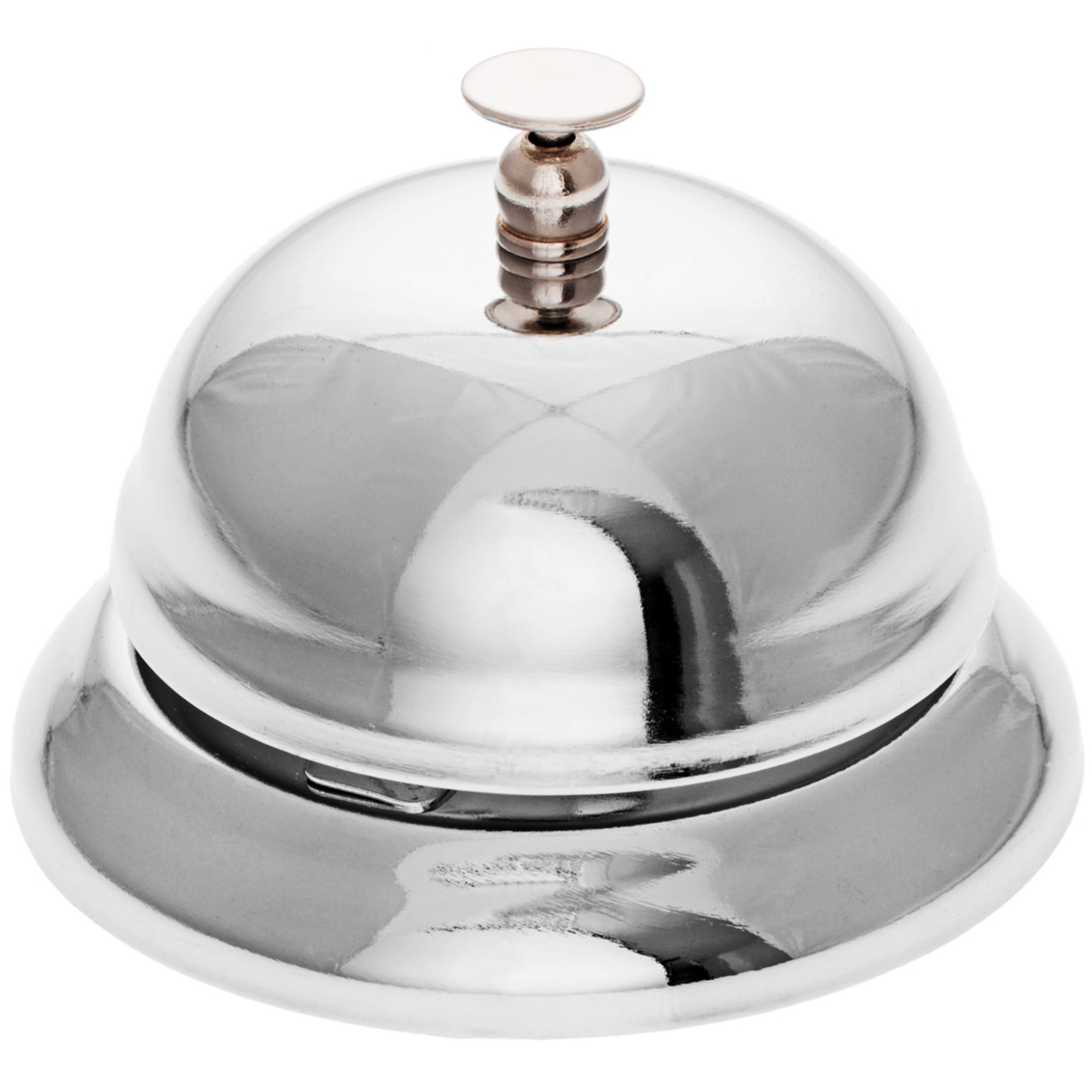 2er Set Tischglocke Edelstahl