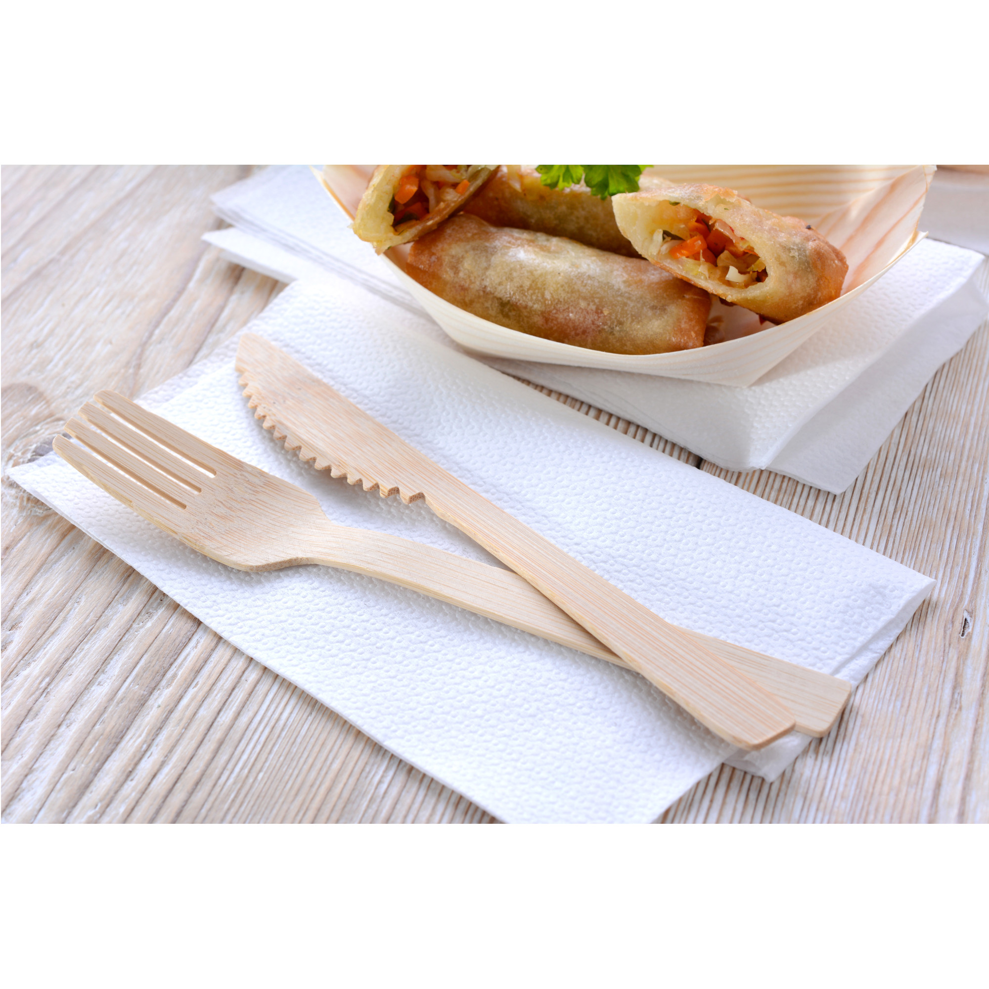 Bambus-Messer Set 25 Stück 16,5 cm
