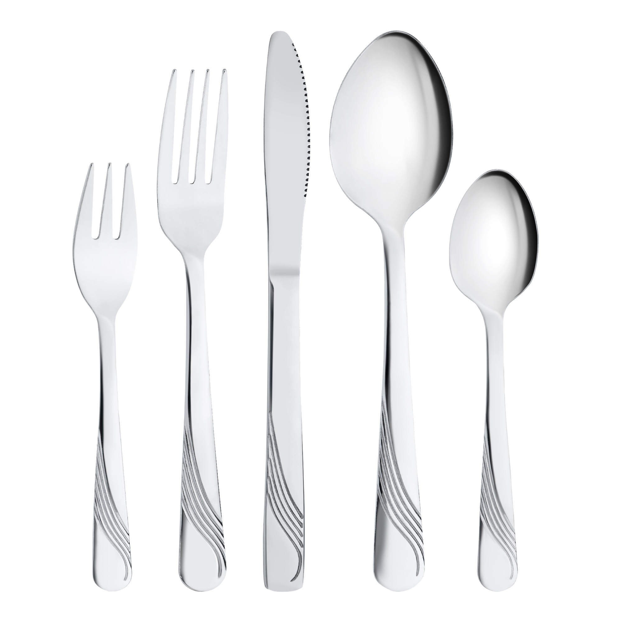 Besteckset 150-teilig für 30 Personen, Serie Rügen