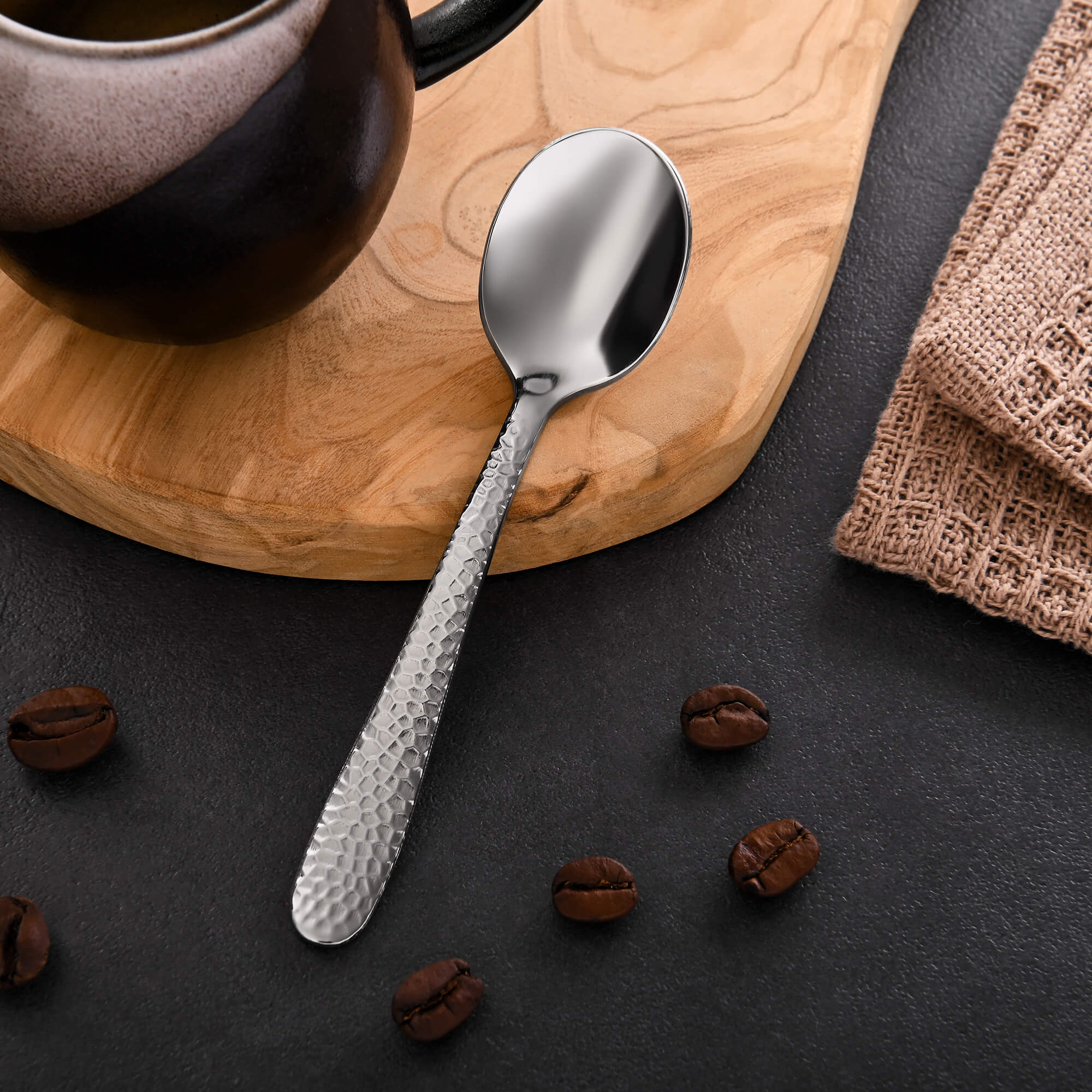 Espressolöffel Gent, 6-teilig, Edelstahl