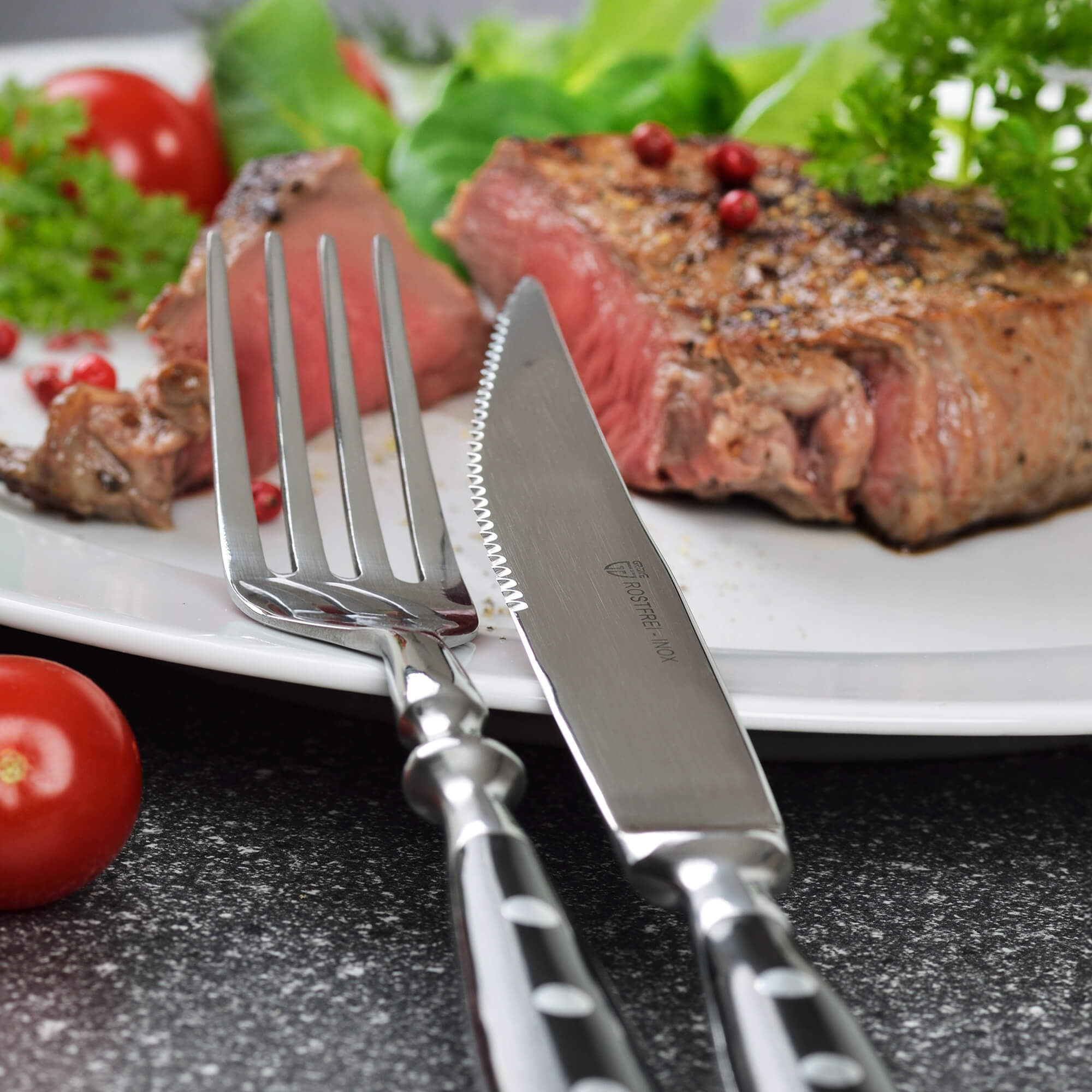 Steak- Pizzabesteck 12-teilig