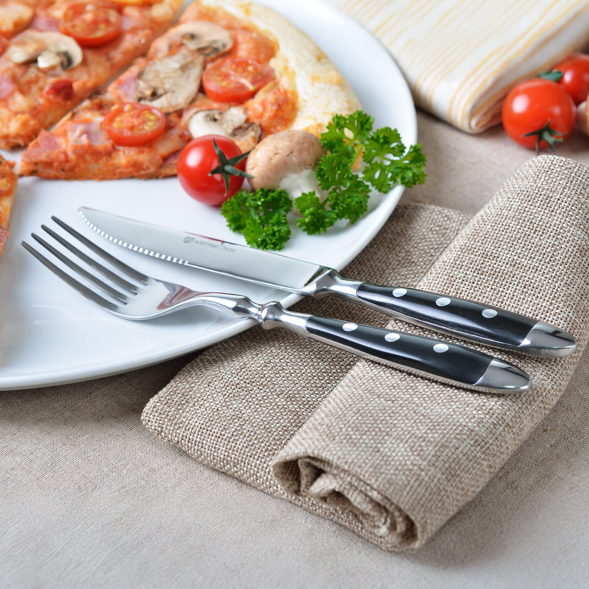 Steak- Pizzabesteck 12-teilig