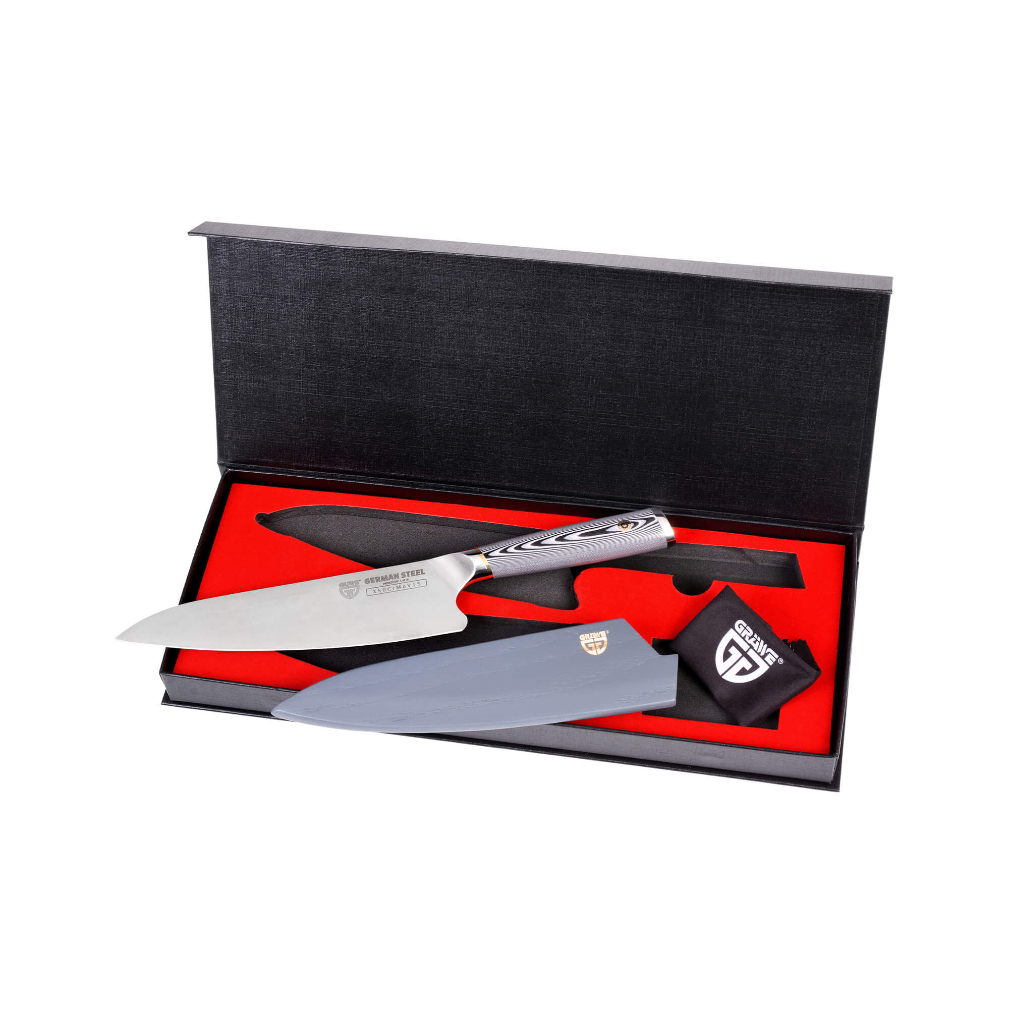 Kochmesser Spezialstahl 8"