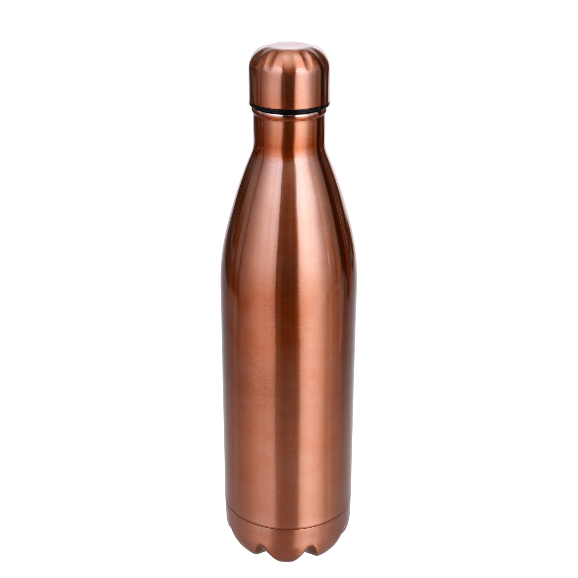 Isolierflasche Kupferfarben/Edelstahl 750 ml
