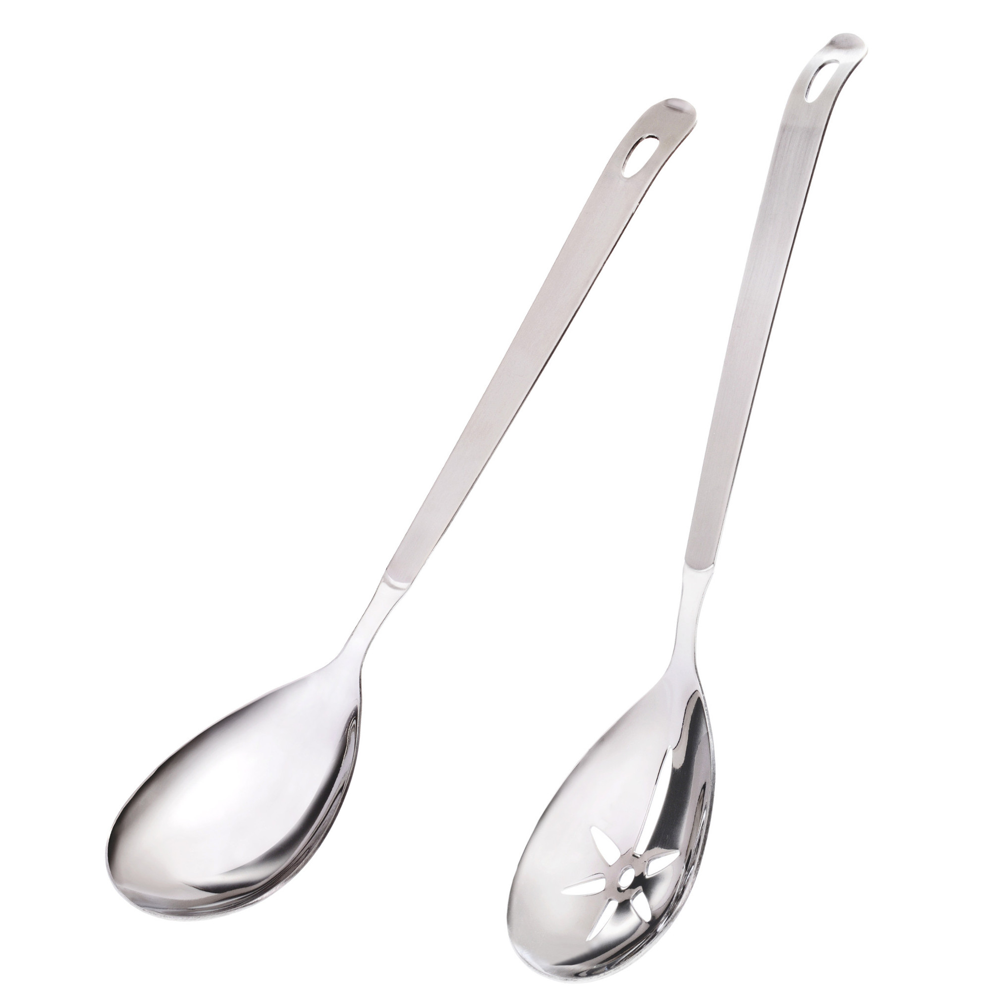 Chafinglöffel-Set gelocht & geschlossen
