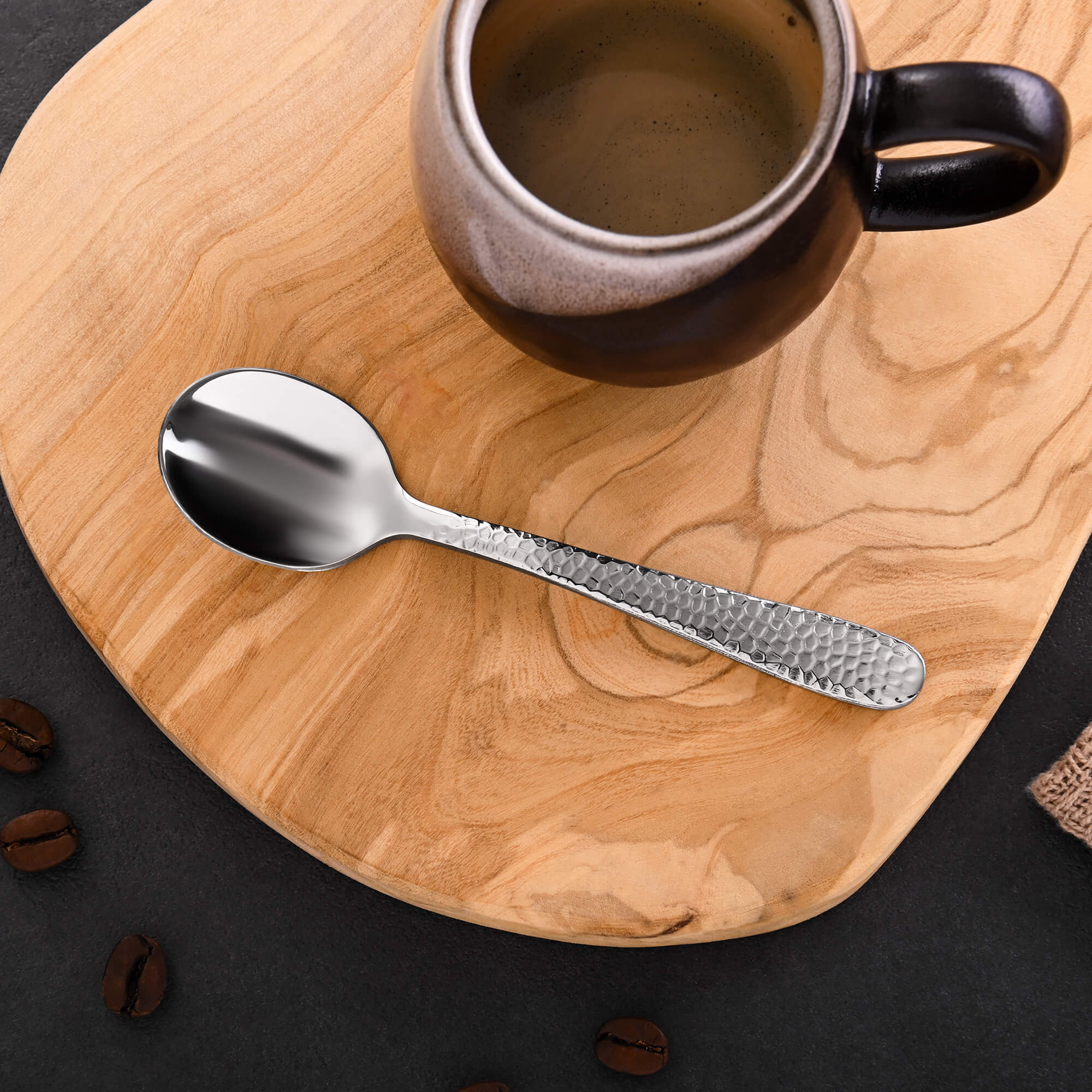 Espressolöffel Gent, 6-teilig, Edelstahl