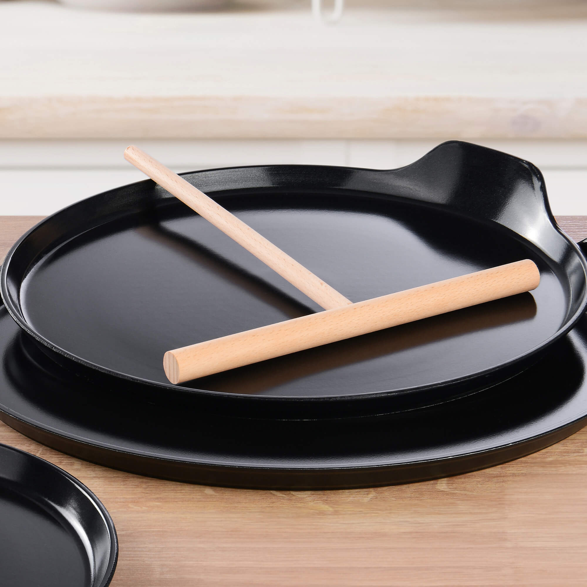Crepes Teigverteiler, Holz