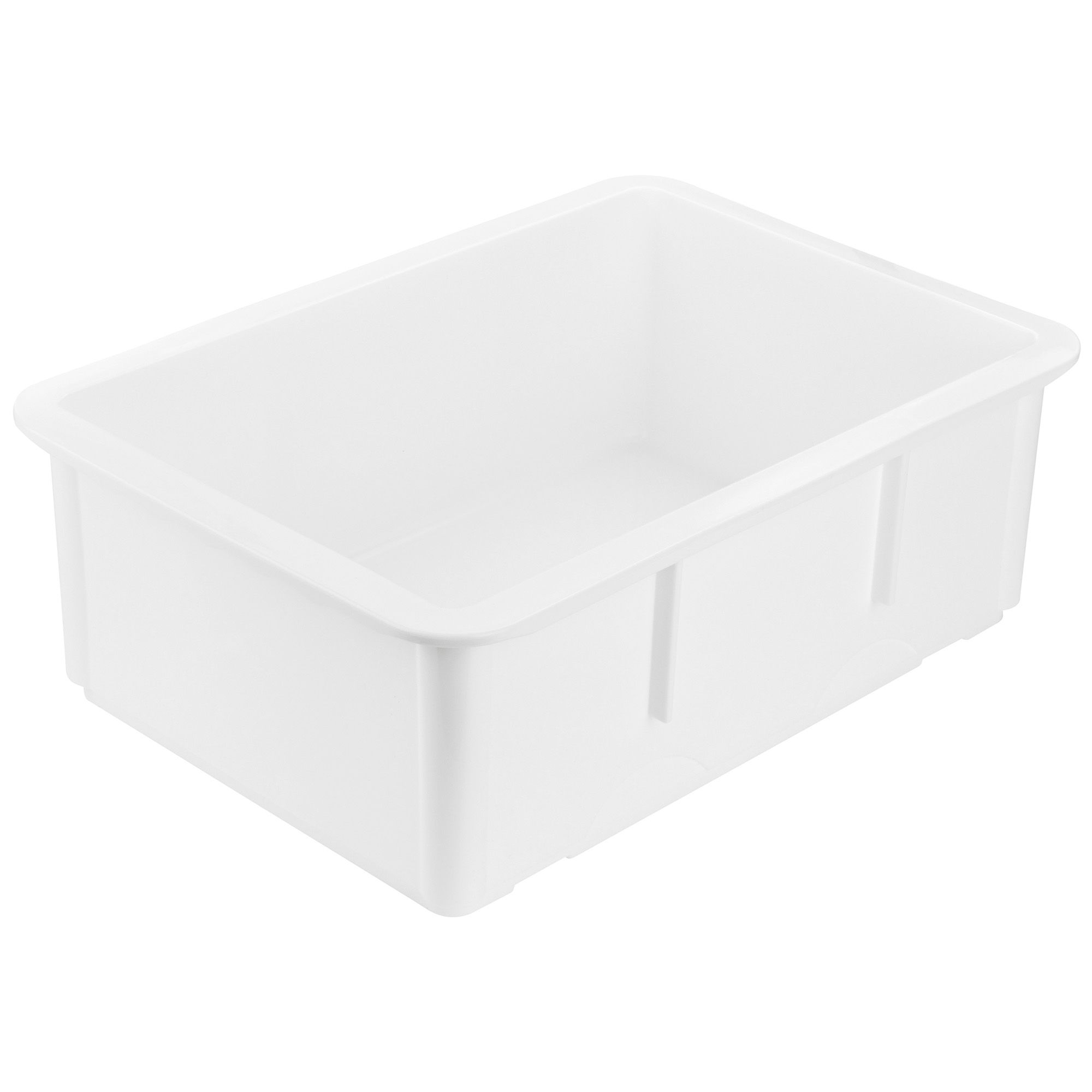 Teigbox, für Brot- & Pizzateig, Hoch, Weiß