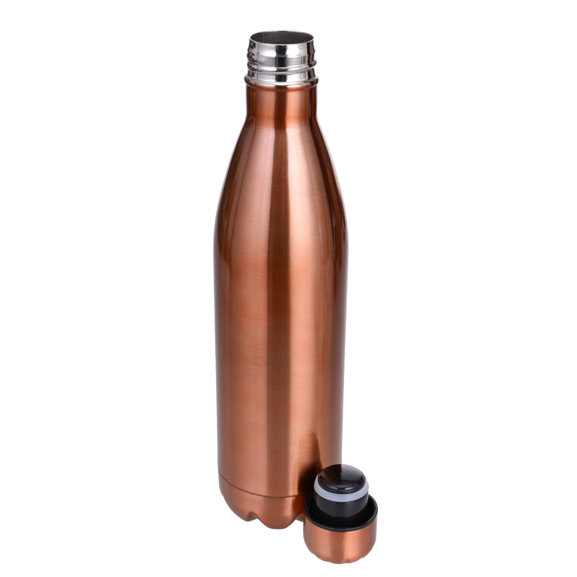 Isolierflasche Kupferfarben/Edelstahl 750 ml