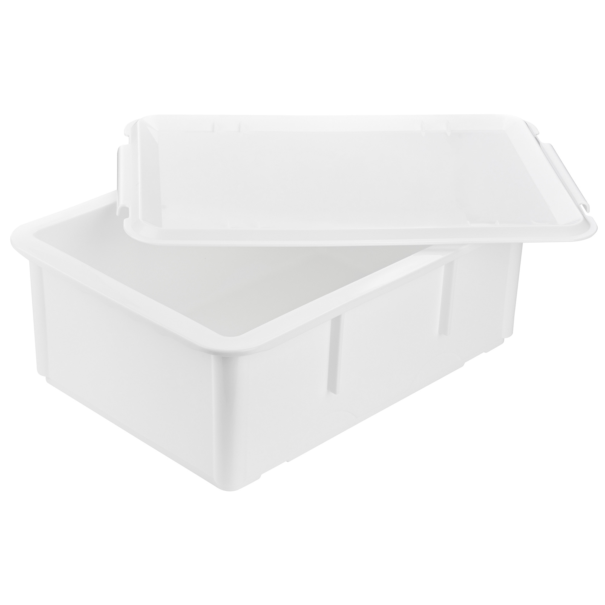 Teigbox, für Brot- & Pizzateig, Hoch, Weiß