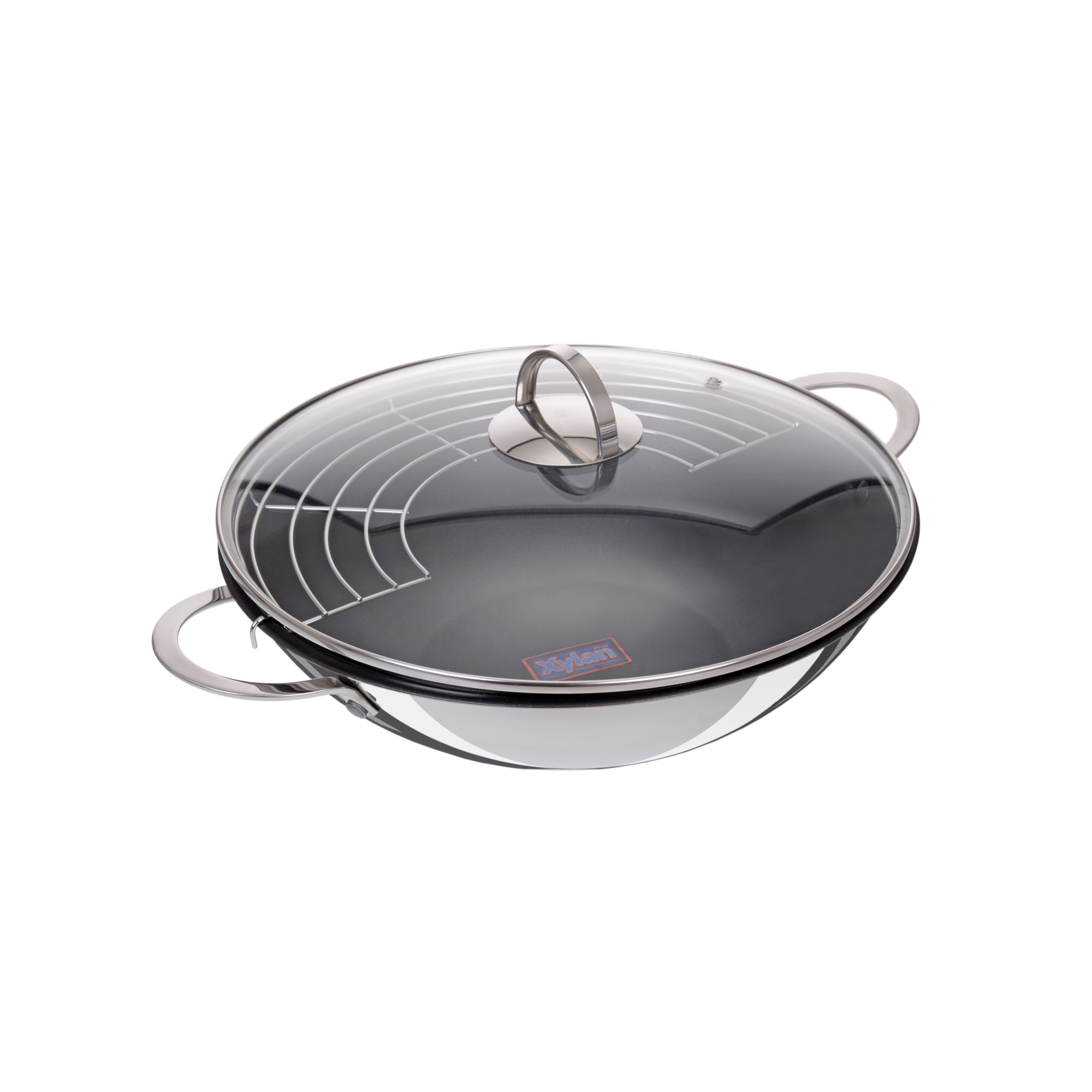 Wok-Set 32 cm mit Beschichtung, Serie Pro-Line