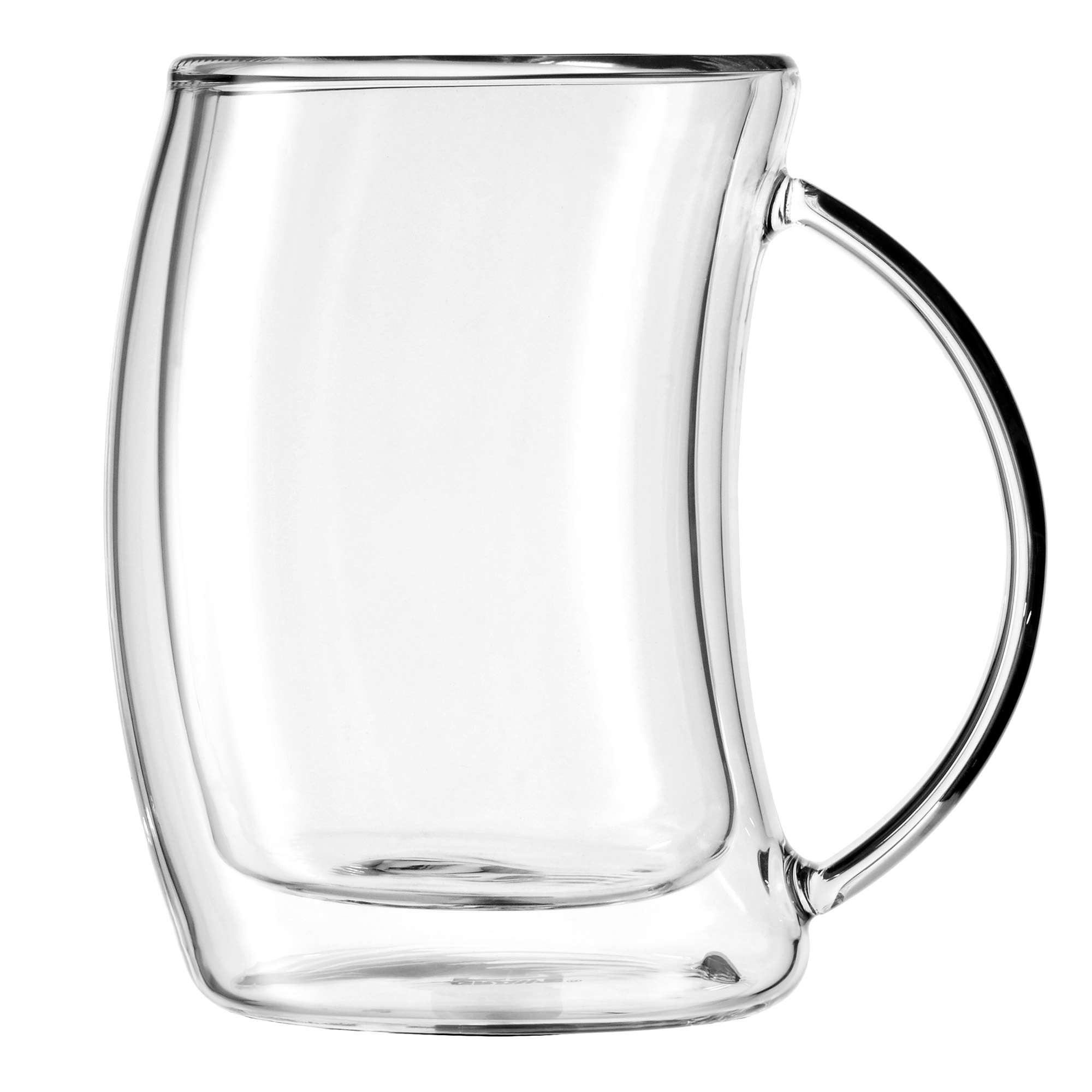 GRÄWE Doppelwandige-Thermogläser, 200ml, 2er Set, gebogen