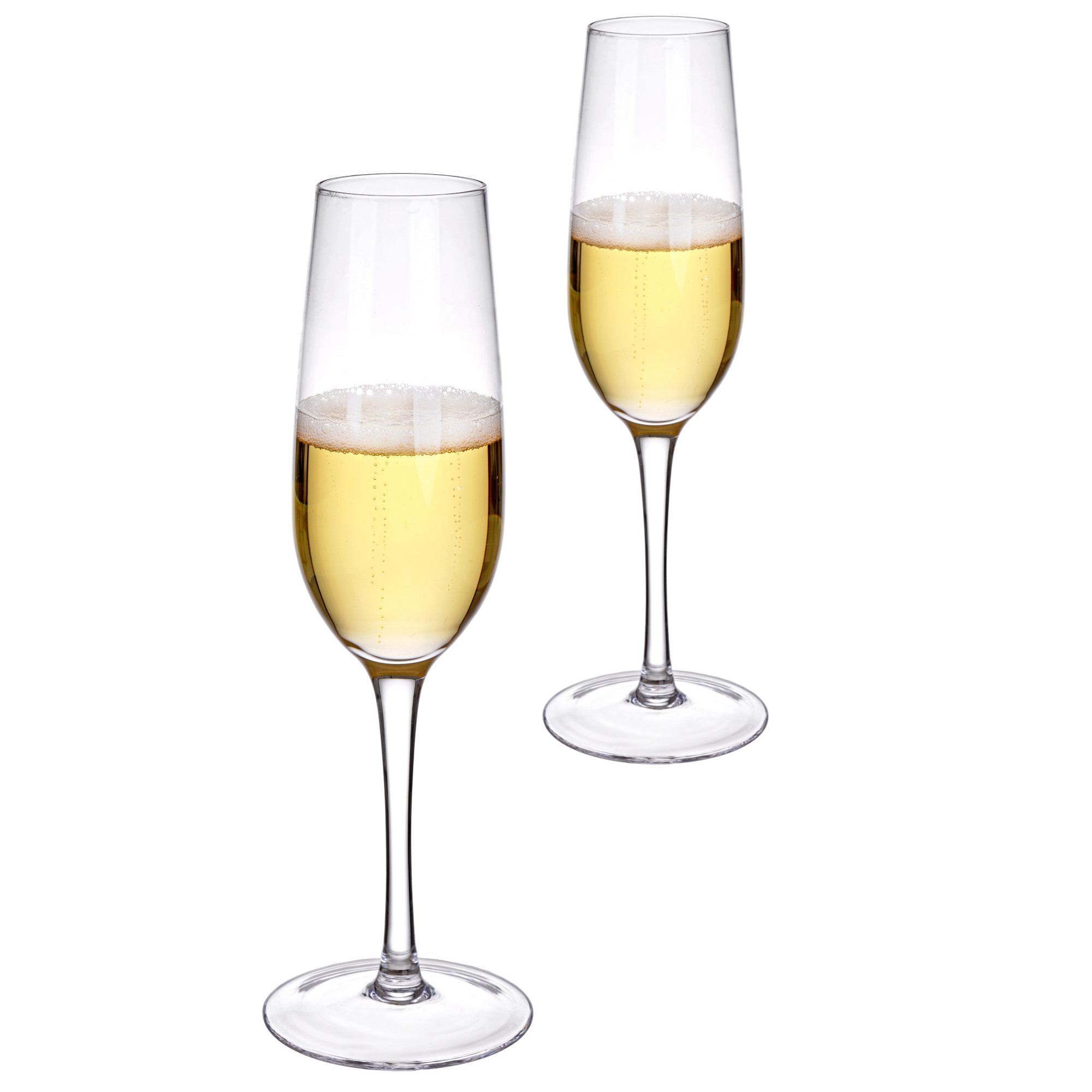 2er Set Sektgläser 210 ml