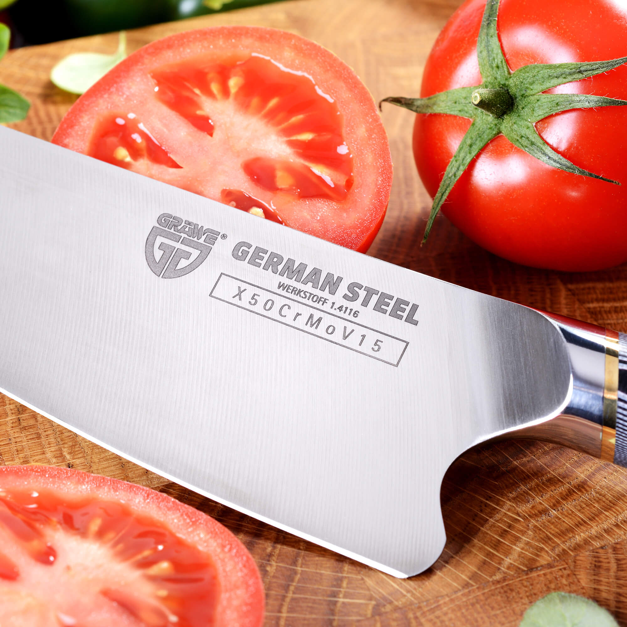 Kochmesser Spezialstahl 8"