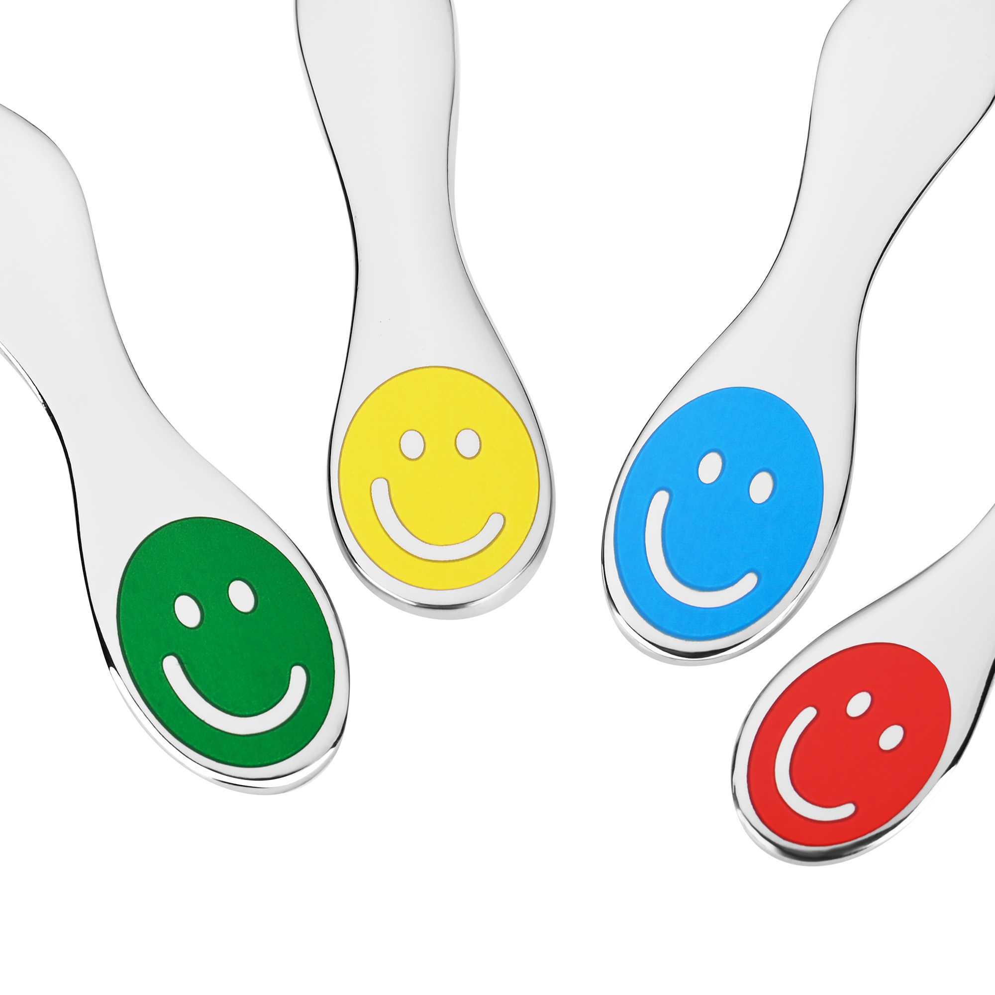 Kinderbesteck 4-teilig SMILE
