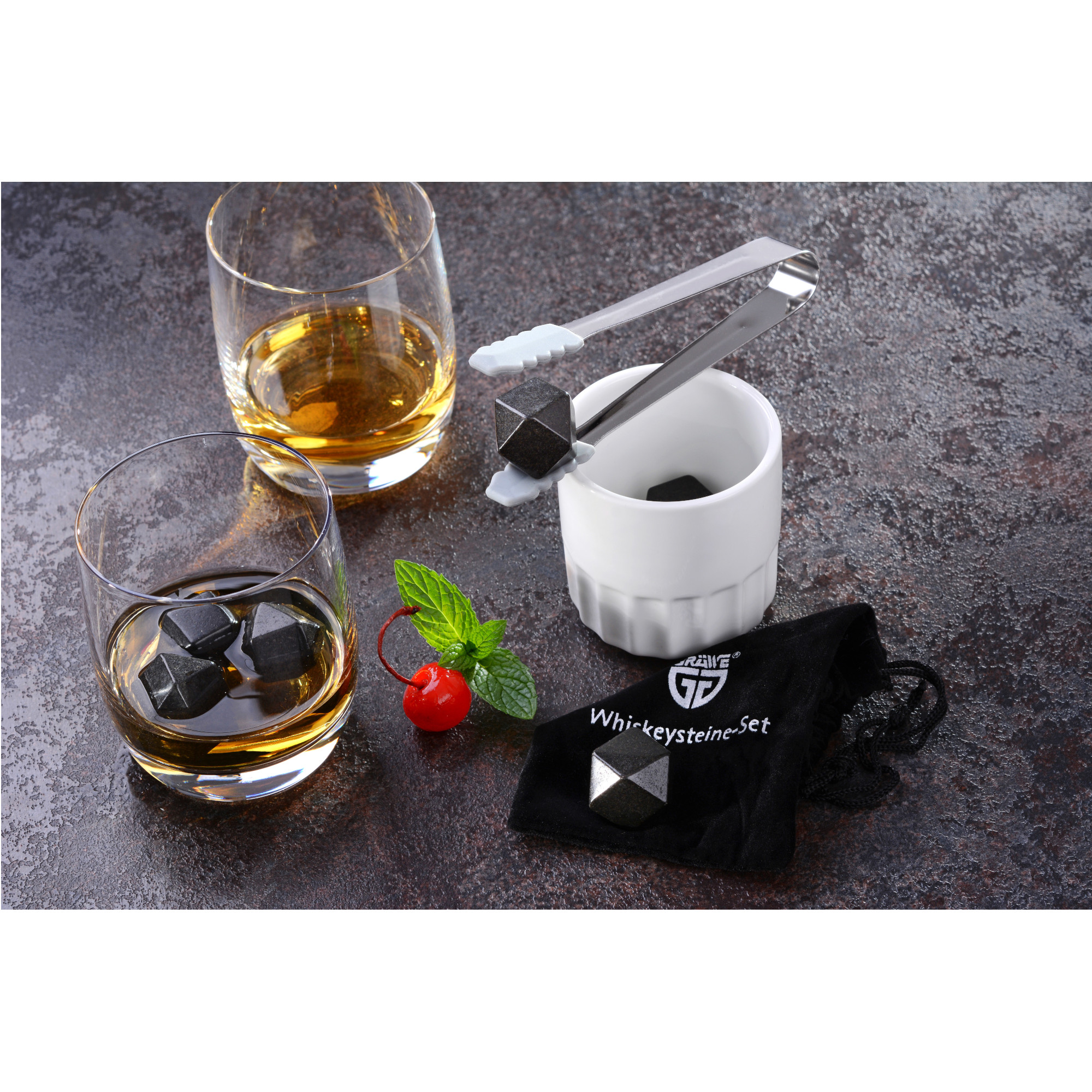 Whiskey Geschenkset 9-tlg.