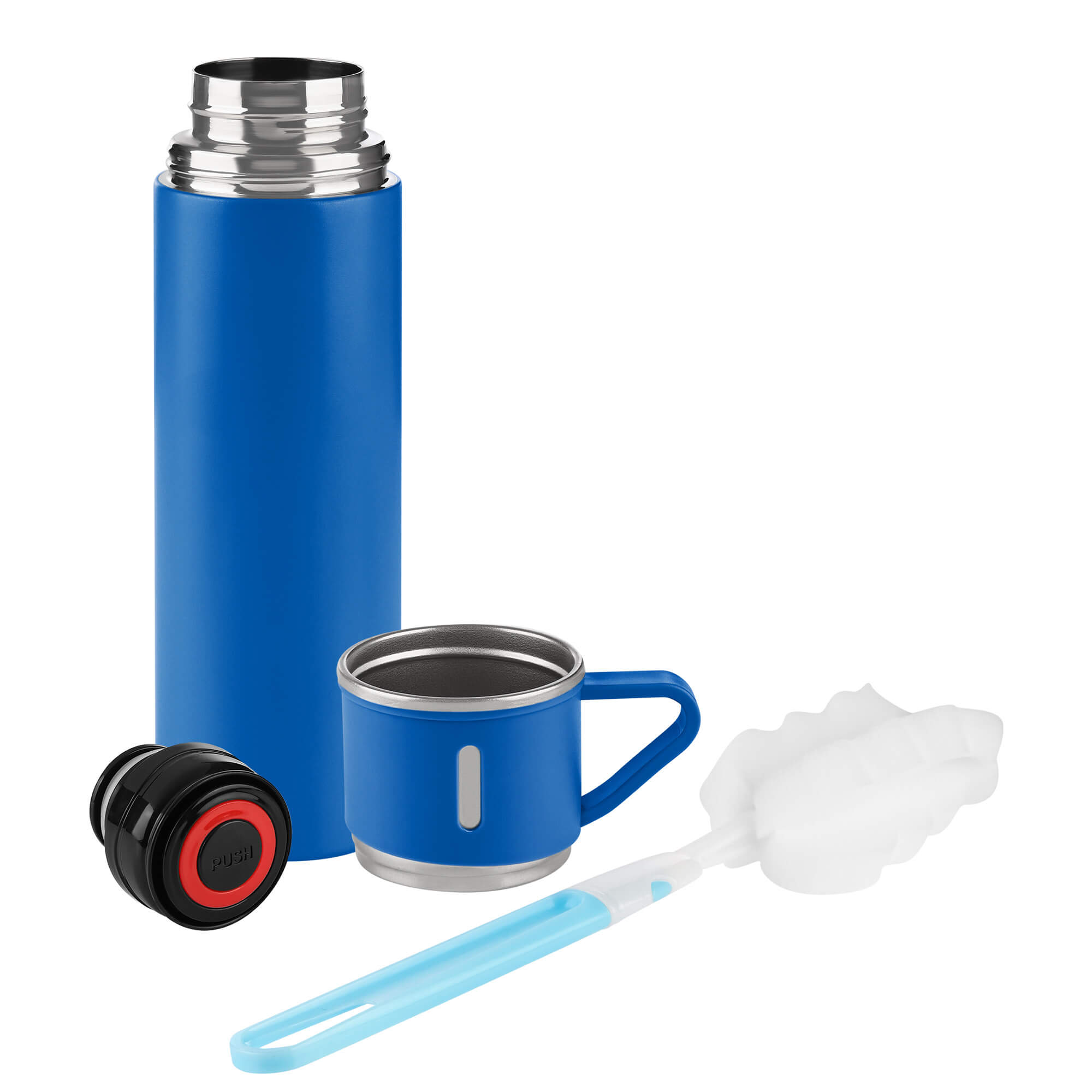 Isoflasche 450 ml, dunkelblau, matt