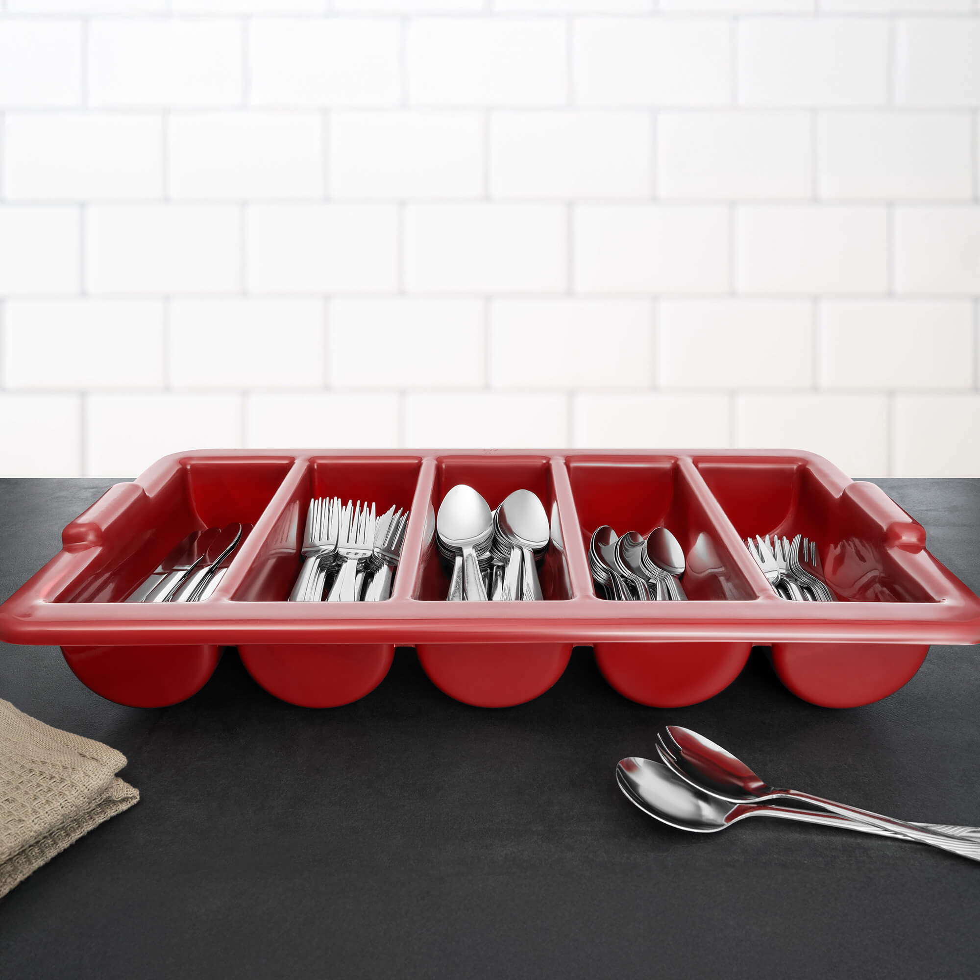 Besteckkasten 310-teilig aus Edelstahl, Besteckserie RÜGEN